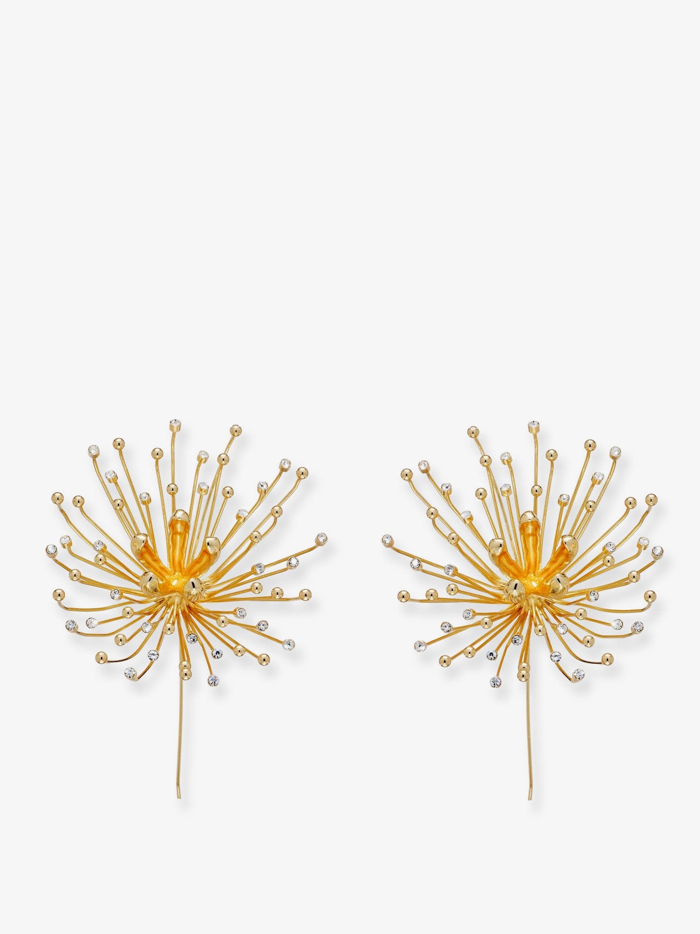 Cult Gaia Women Damita Brass Earrings With Gold Finishes CULT GAIA