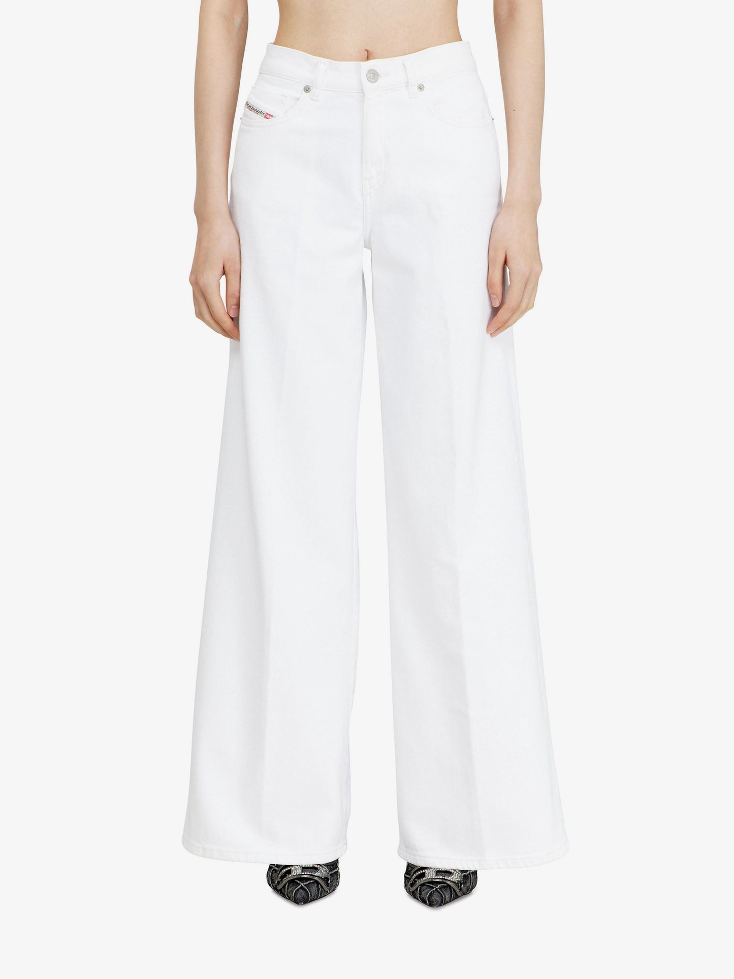 Diesel Women Cotton Blend Trousers DIESEL