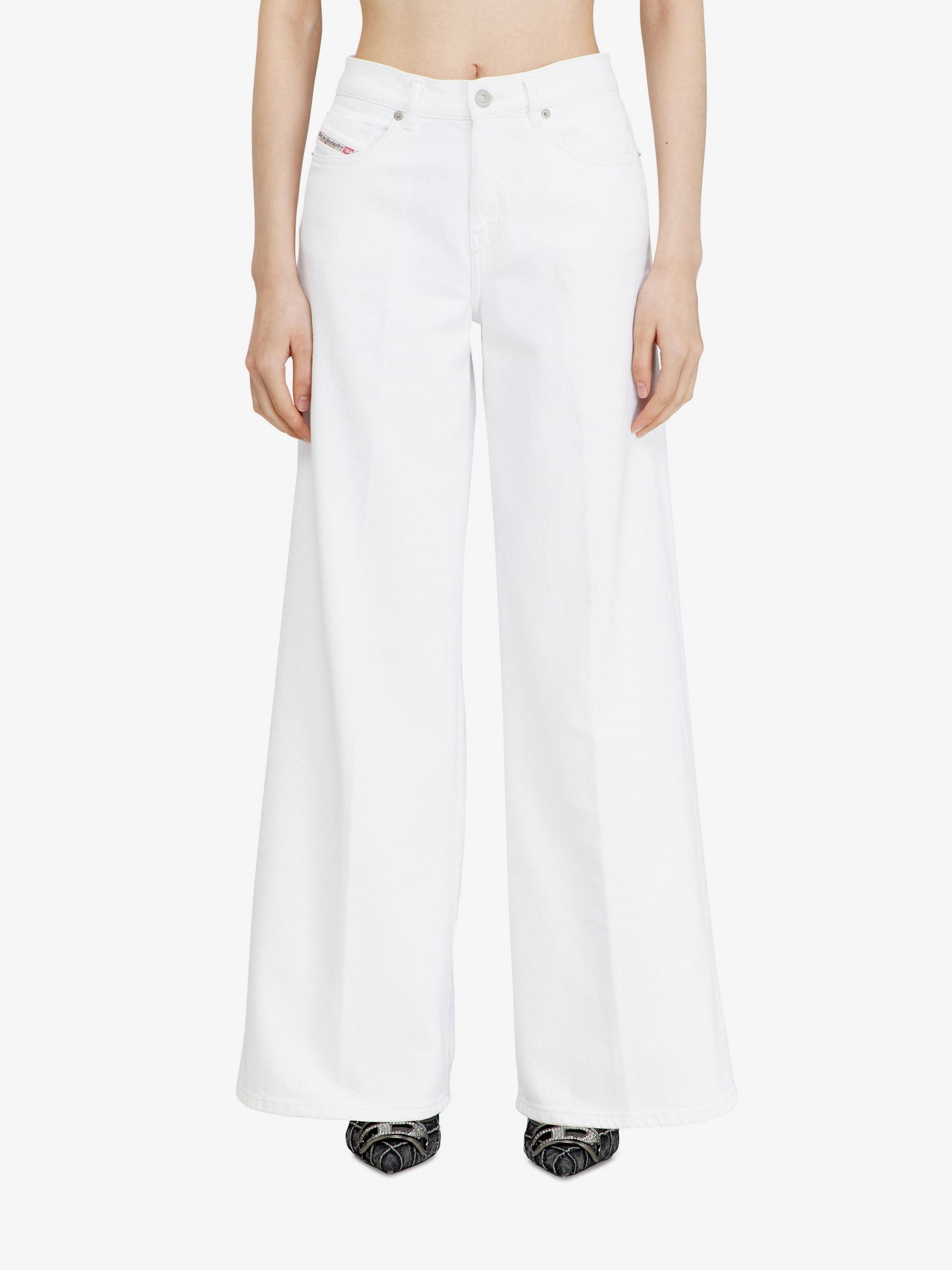 Diesel Women Cotton Blend Trousers DIESEL