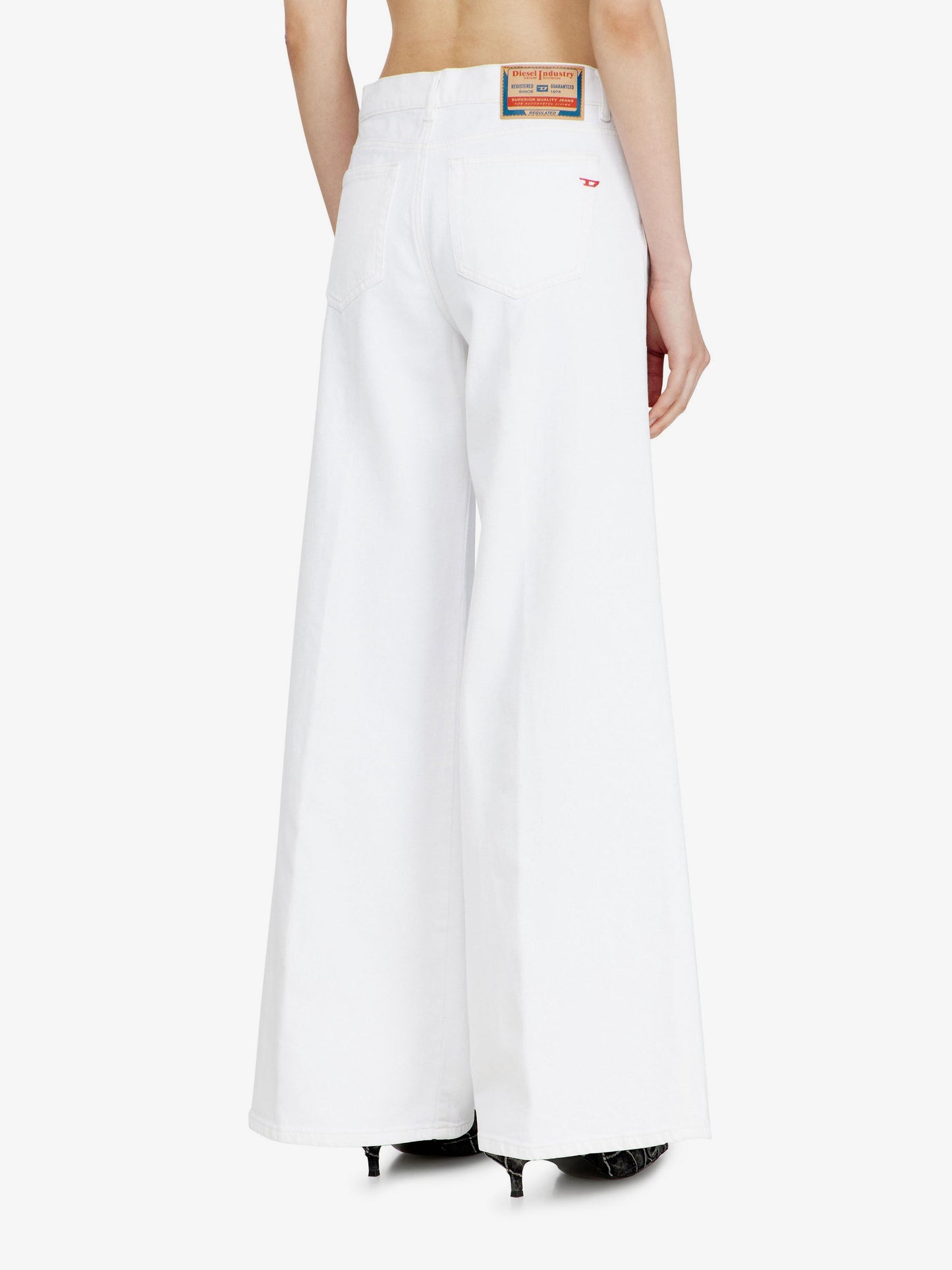 Diesel Women Cotton Blend Trousers DIESEL