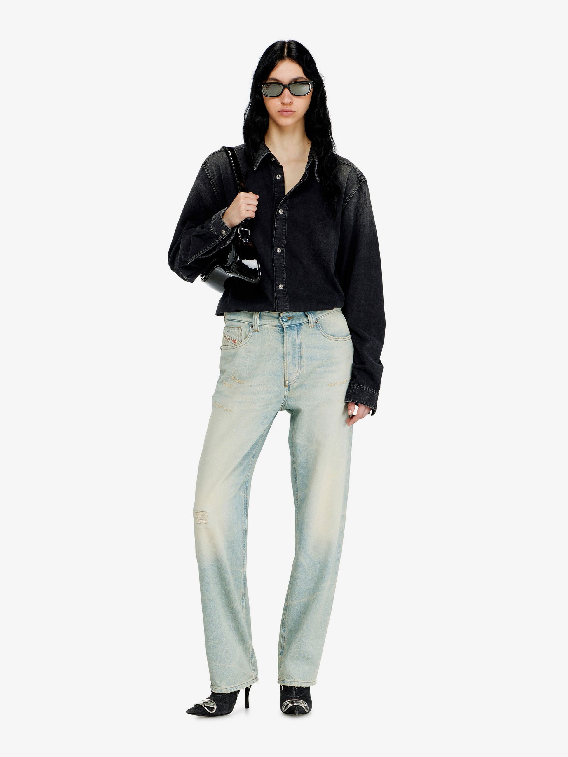 Diesel Women 1988 D-Ark Jeans In Washed-Out Blue Denim DIESEL