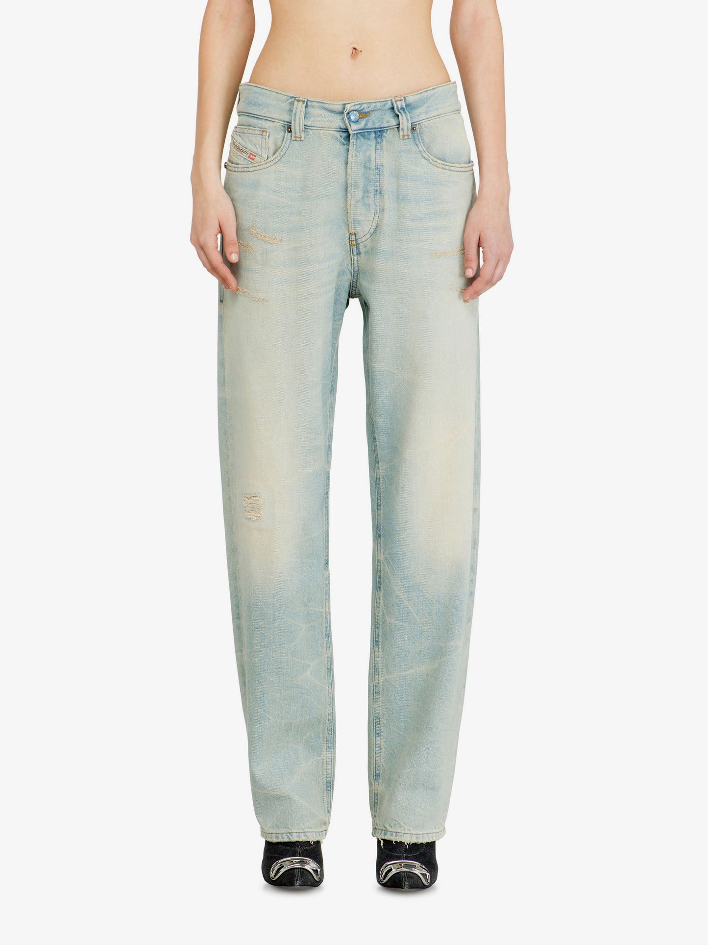 Diesel Women 1988 D-Ark Jeans In Washed-Out Blue Denim DIESEL