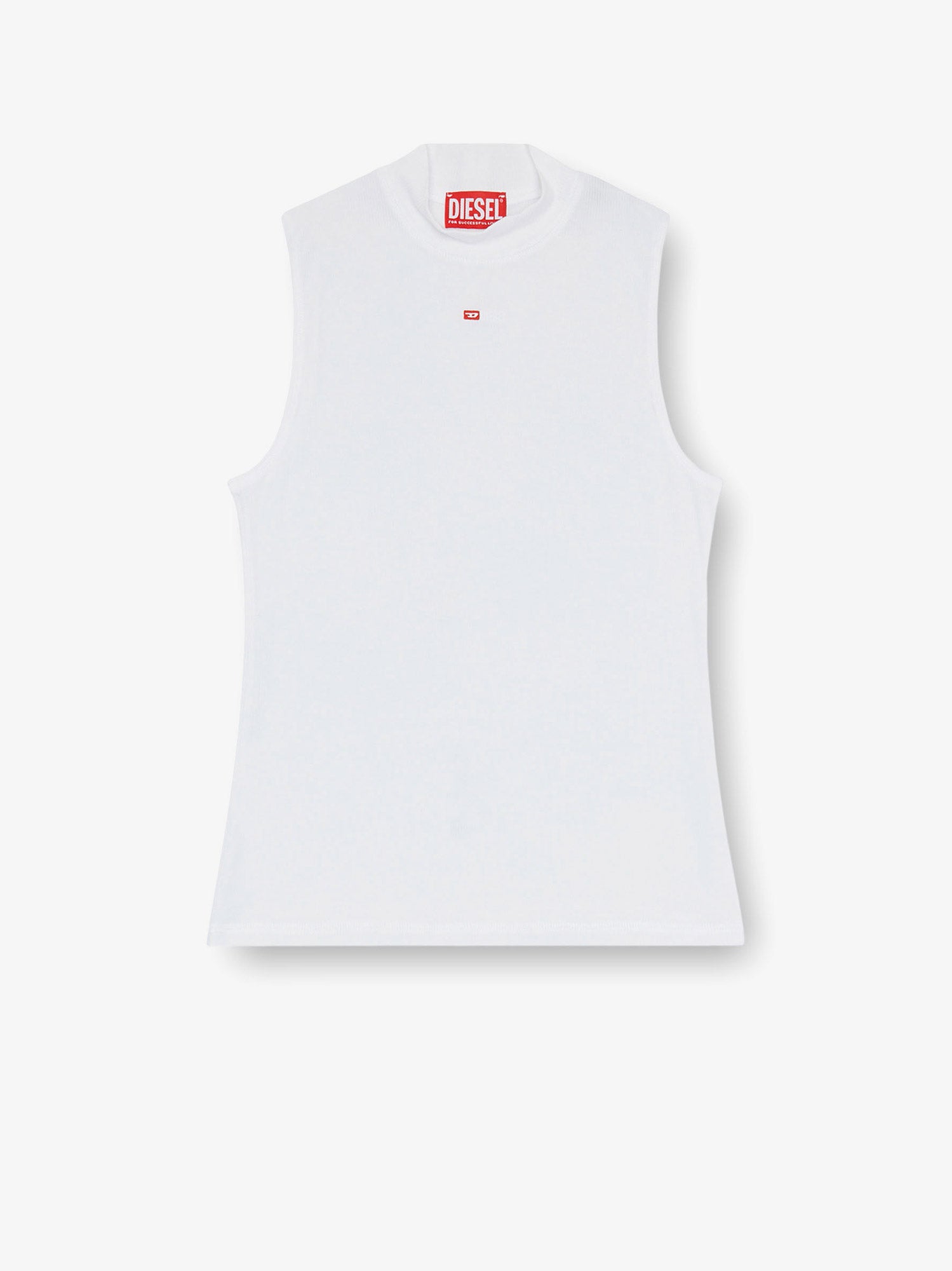 Diesel Women T-Mokky-Ls-Microdiv Stretch Viscose Tank Top DIESEL