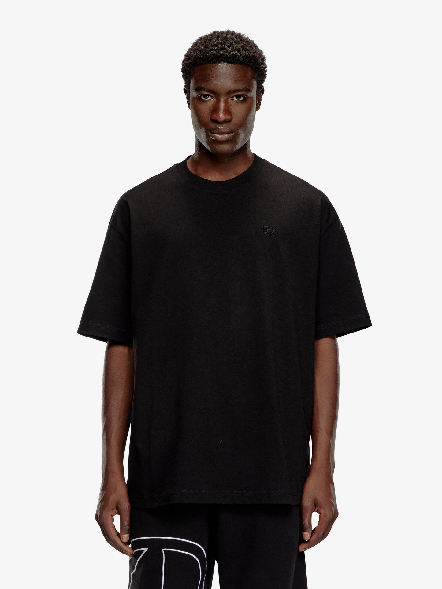 Diesel Men T-Boggy Cotton T-Shirt DIESEL