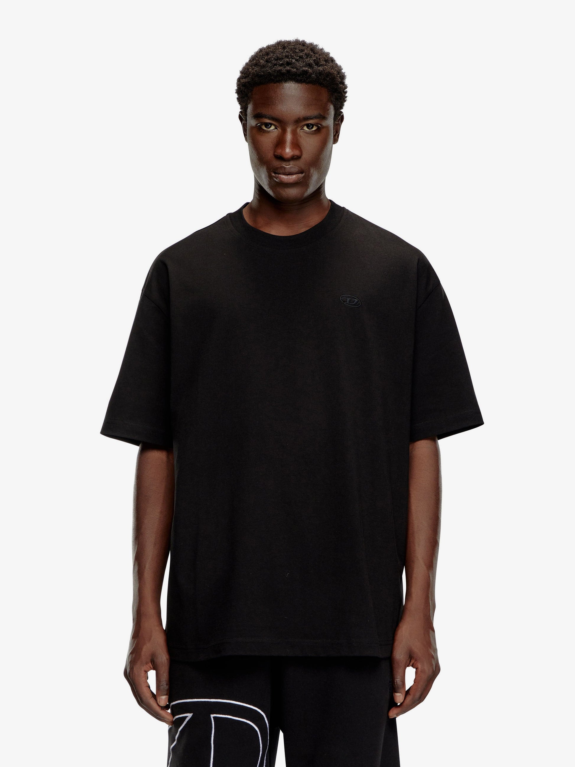 Diesel Men T-Boggy Cotton T-Shirt DIESEL