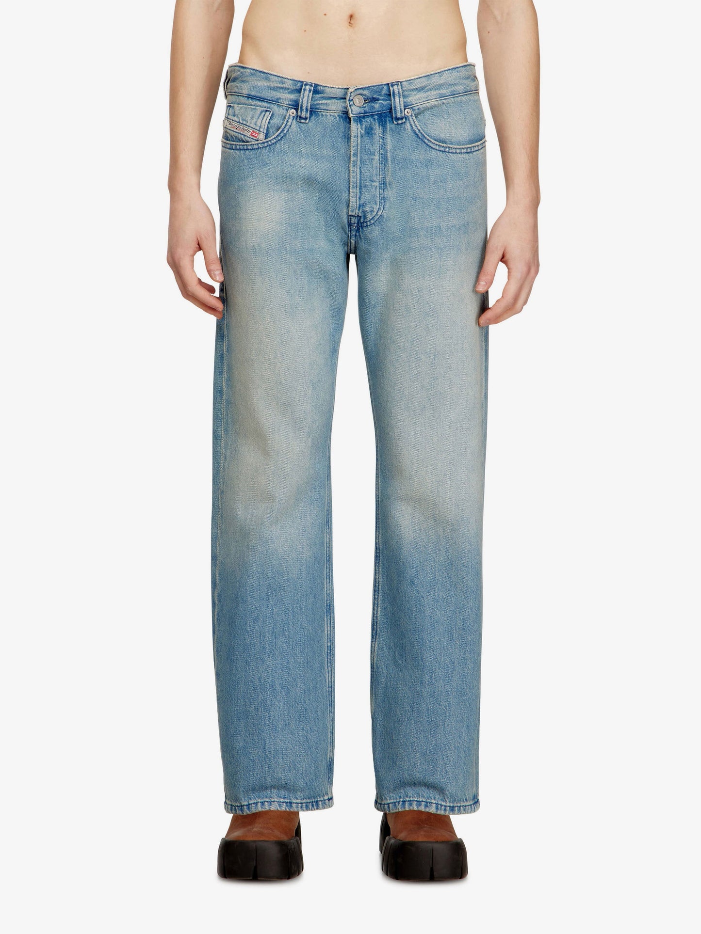 Diesel Men 1980 D-Eeper Blue Denim Jeans DIESEL