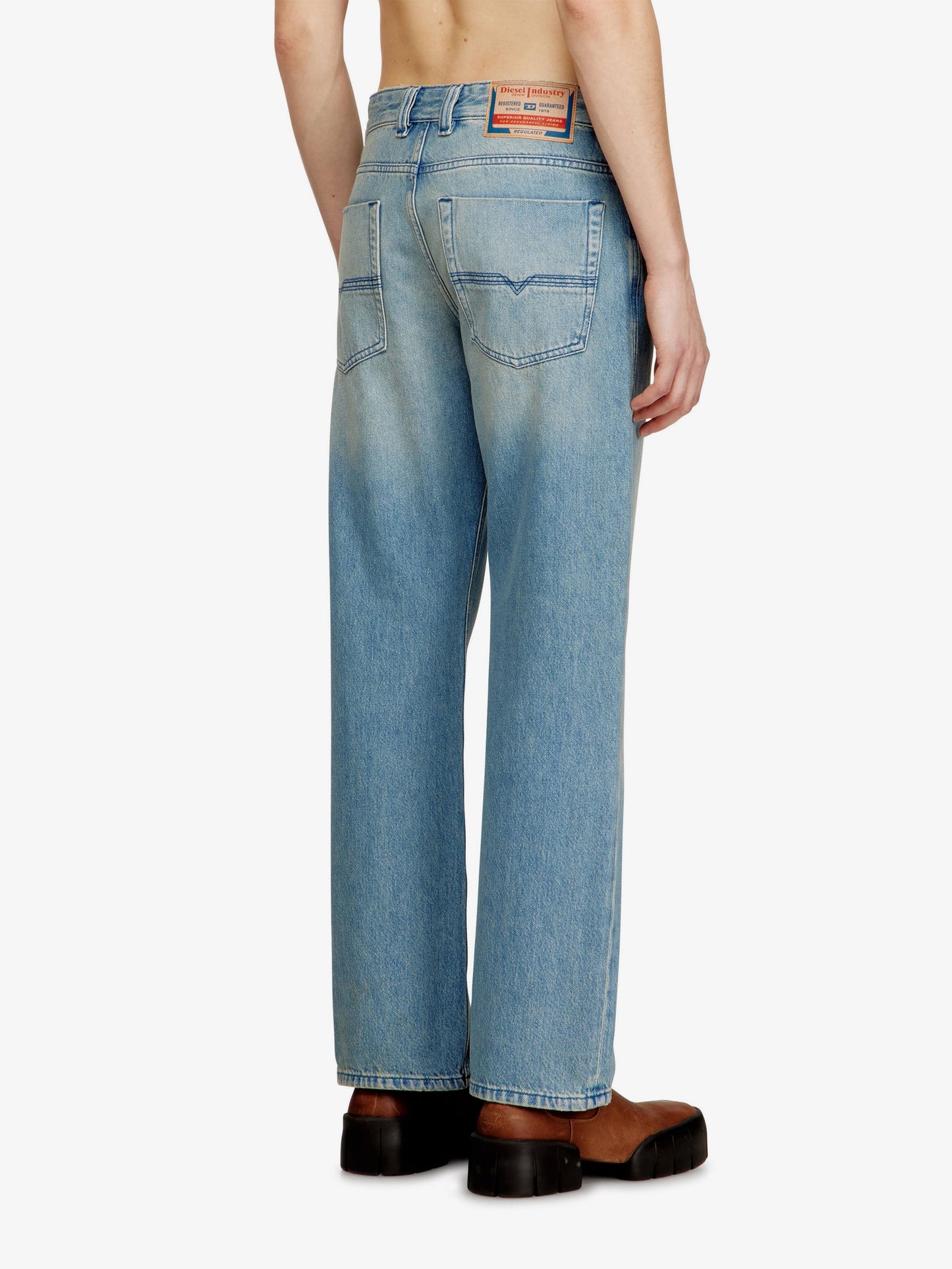 Diesel Men 1980 D-Eeper Blue Denim Jeans DIESEL
