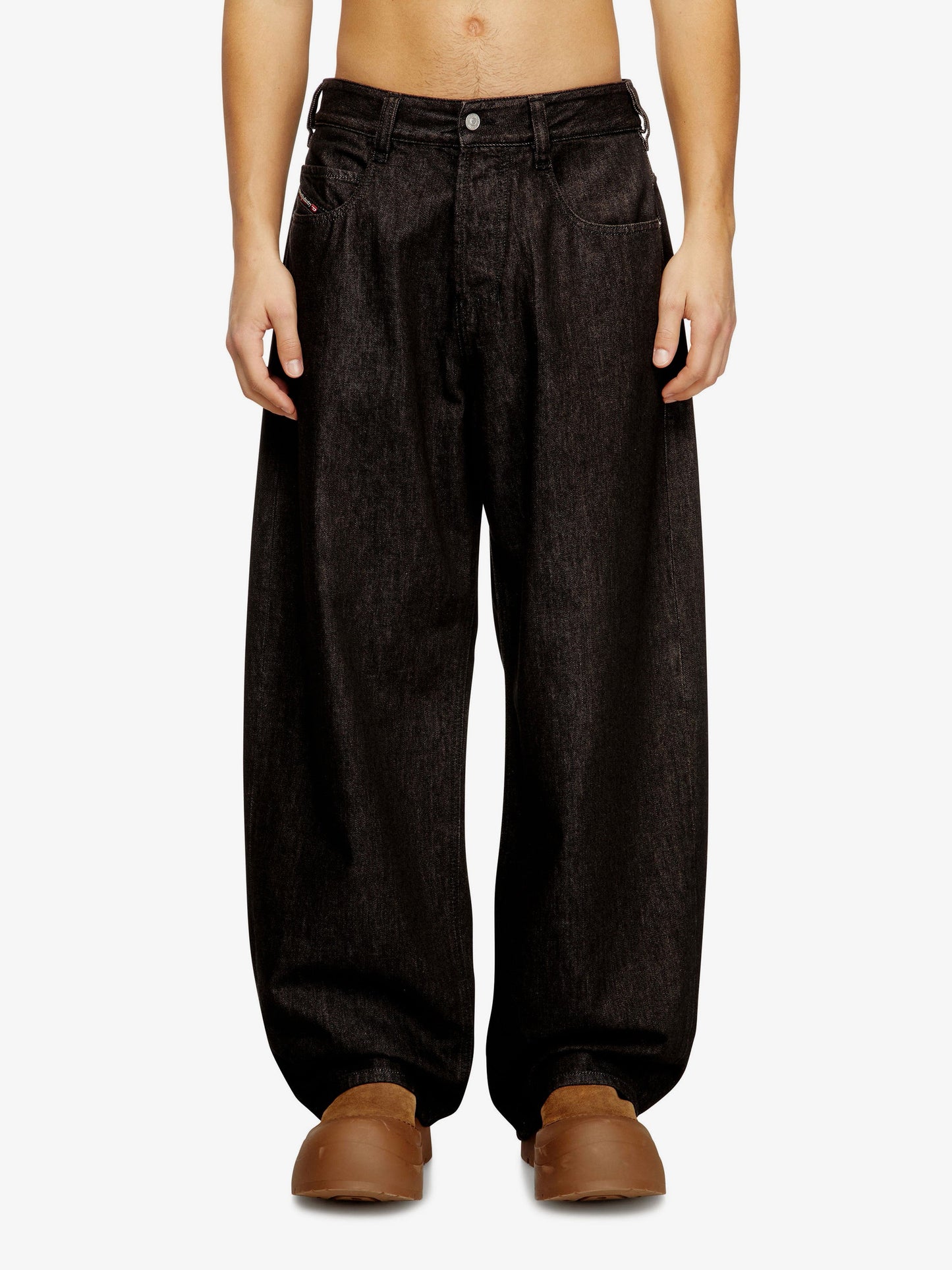 Diesel Men 1997 D-Enim-M Black Denim Trousers DIESEL