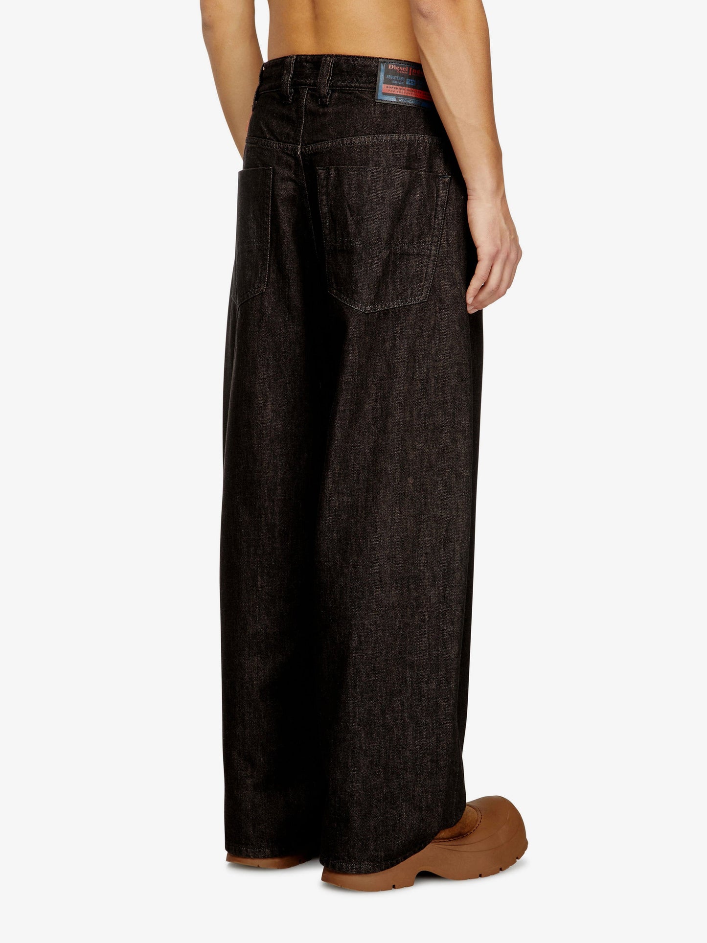 Diesel Men 1997 D-Enim-M Black Denim Trousers DIESEL