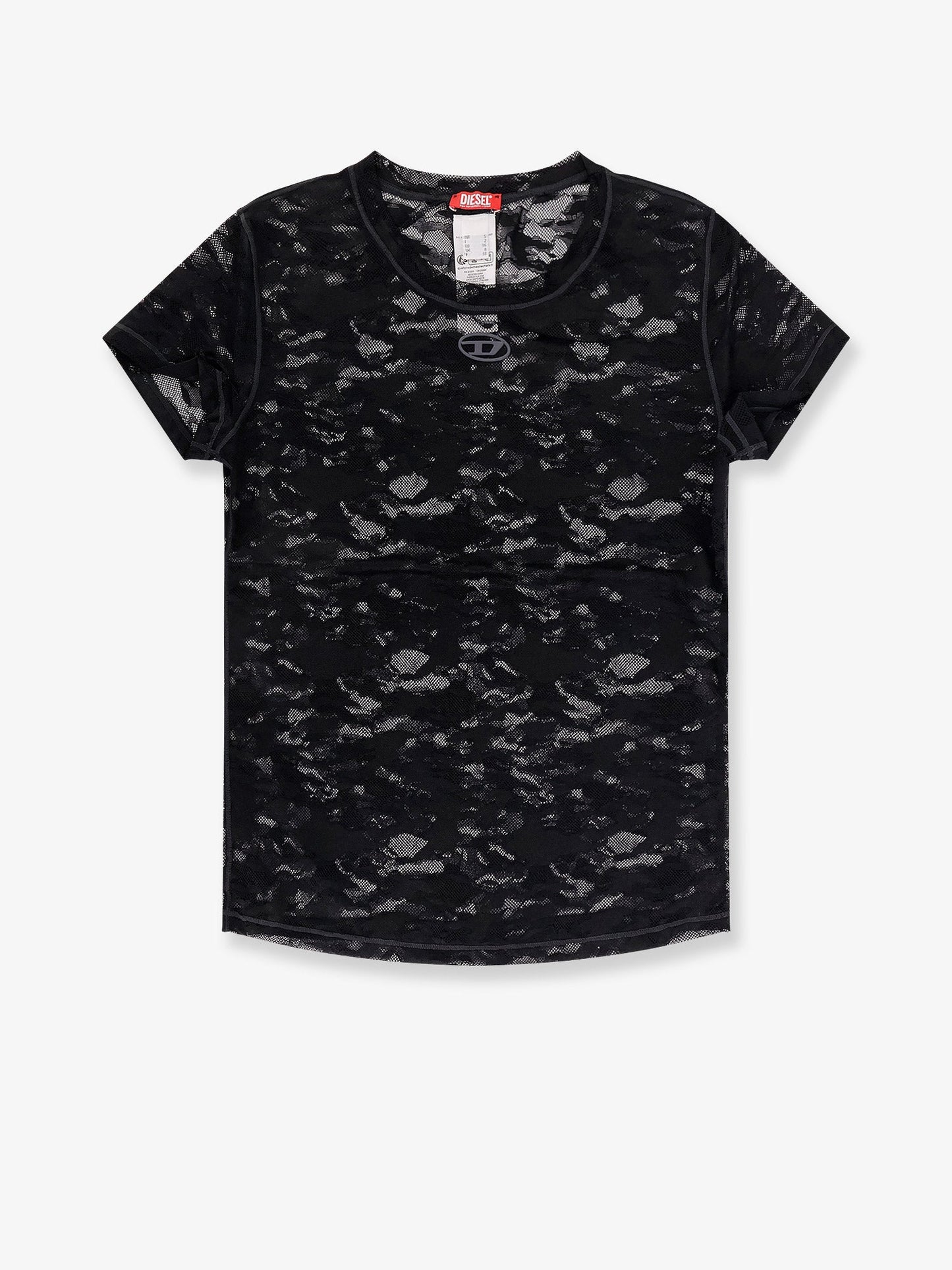 Diesel Women Kasia-Utlt Lace T-Shirt DIESEL