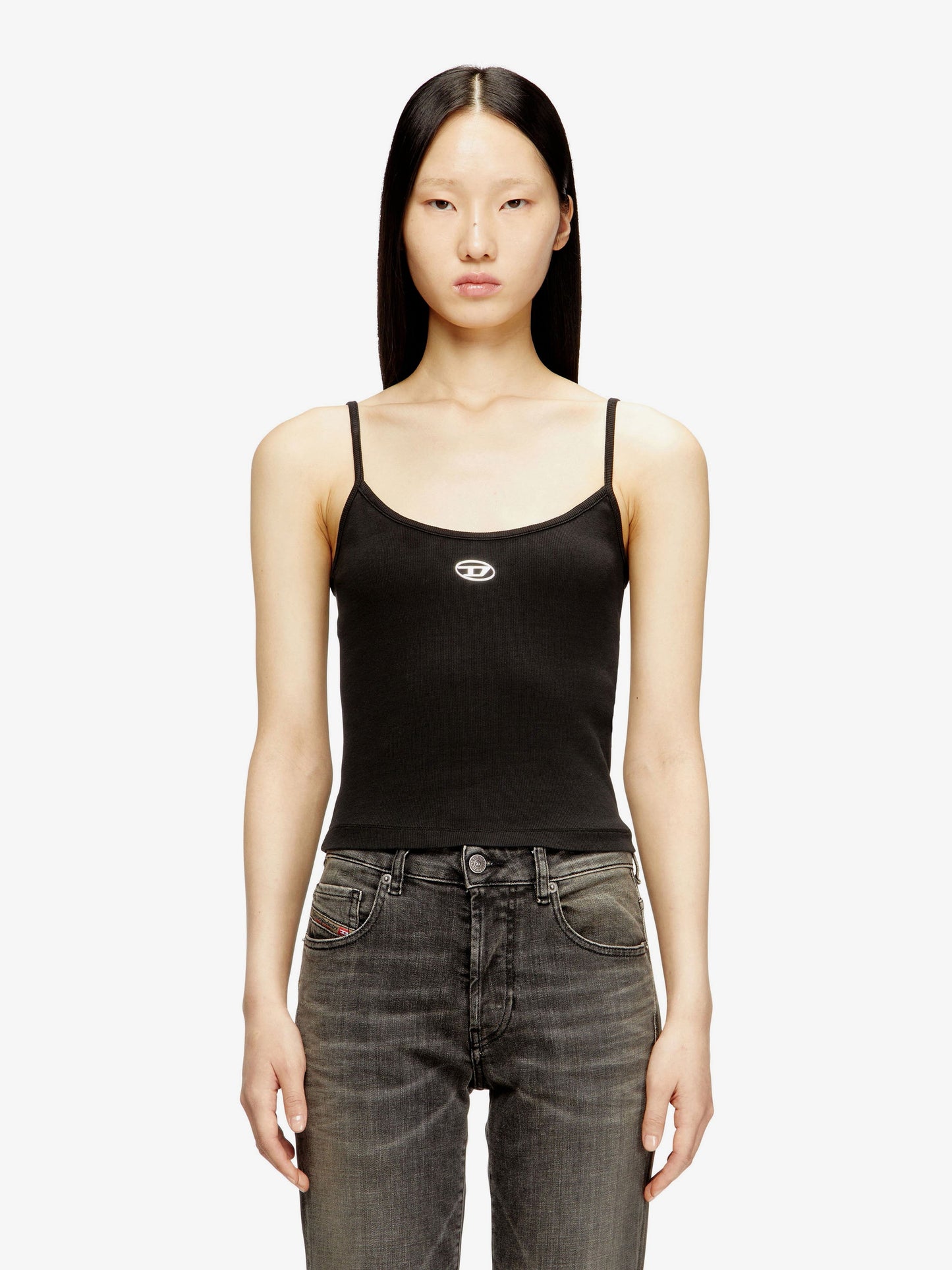 Diesel Women Cotton Tank Top DIESEL