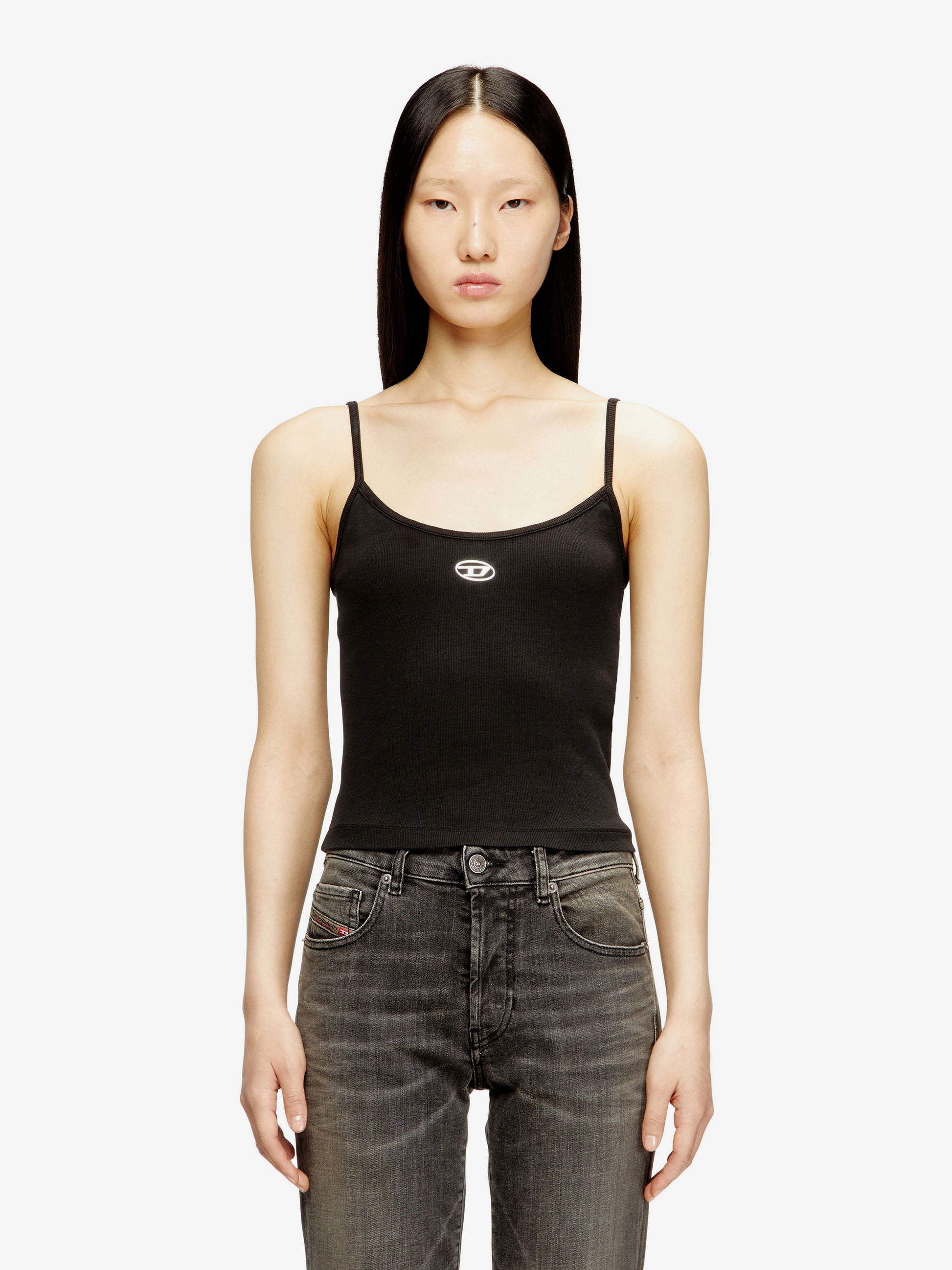 Diesel Women Cotton Tank Top DIESEL