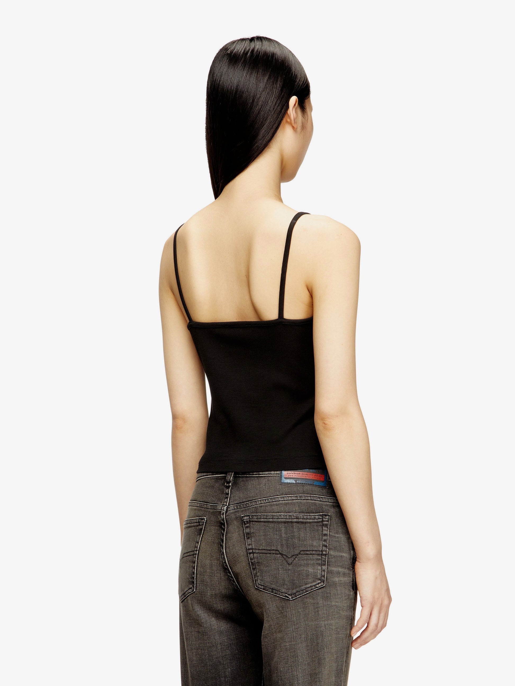 Diesel Women Cotton Tank Top DIESEL