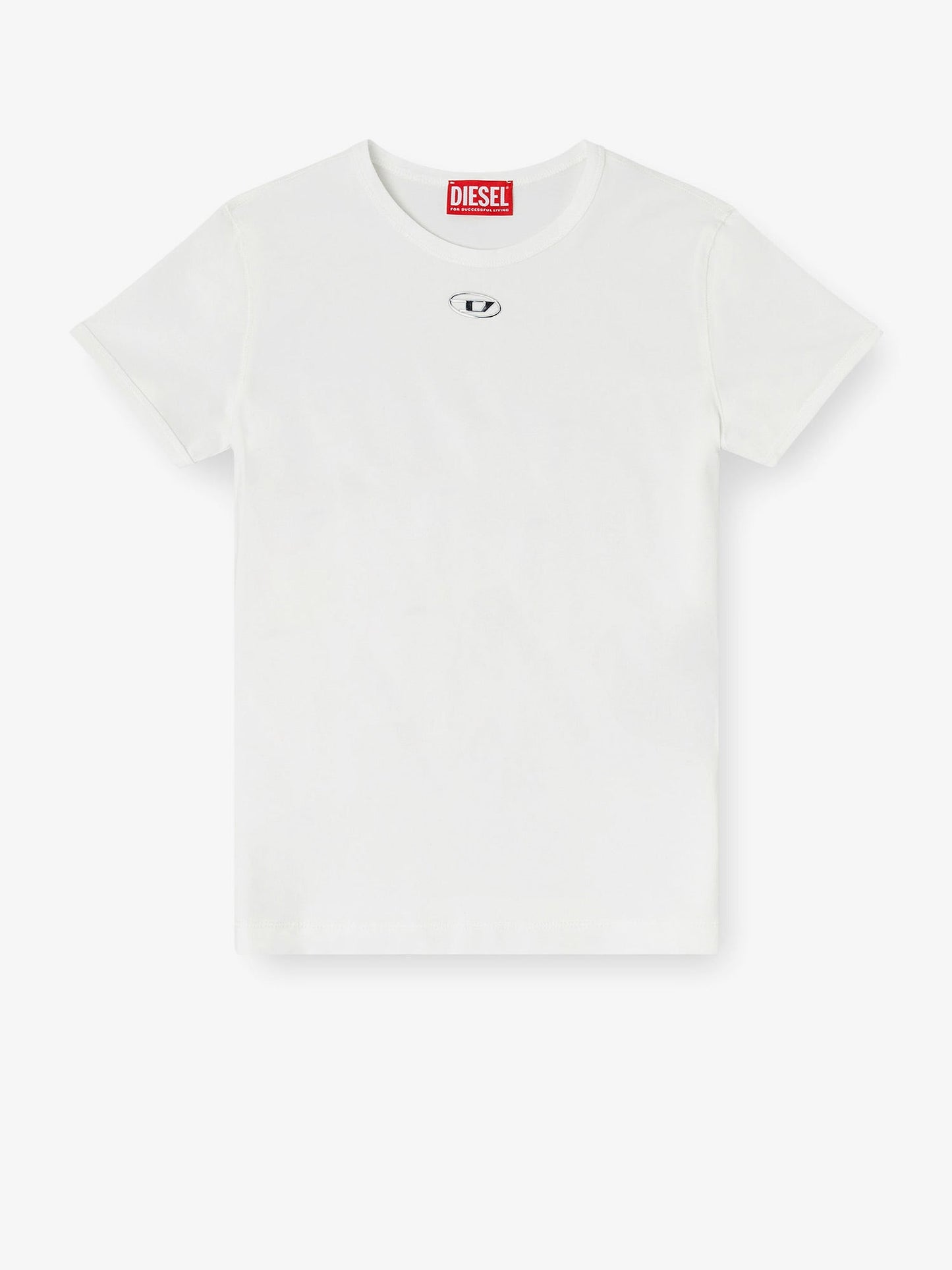 Diesel Women T-Uncutieslong-Od Cotton Blend T-Shirt DIESEL