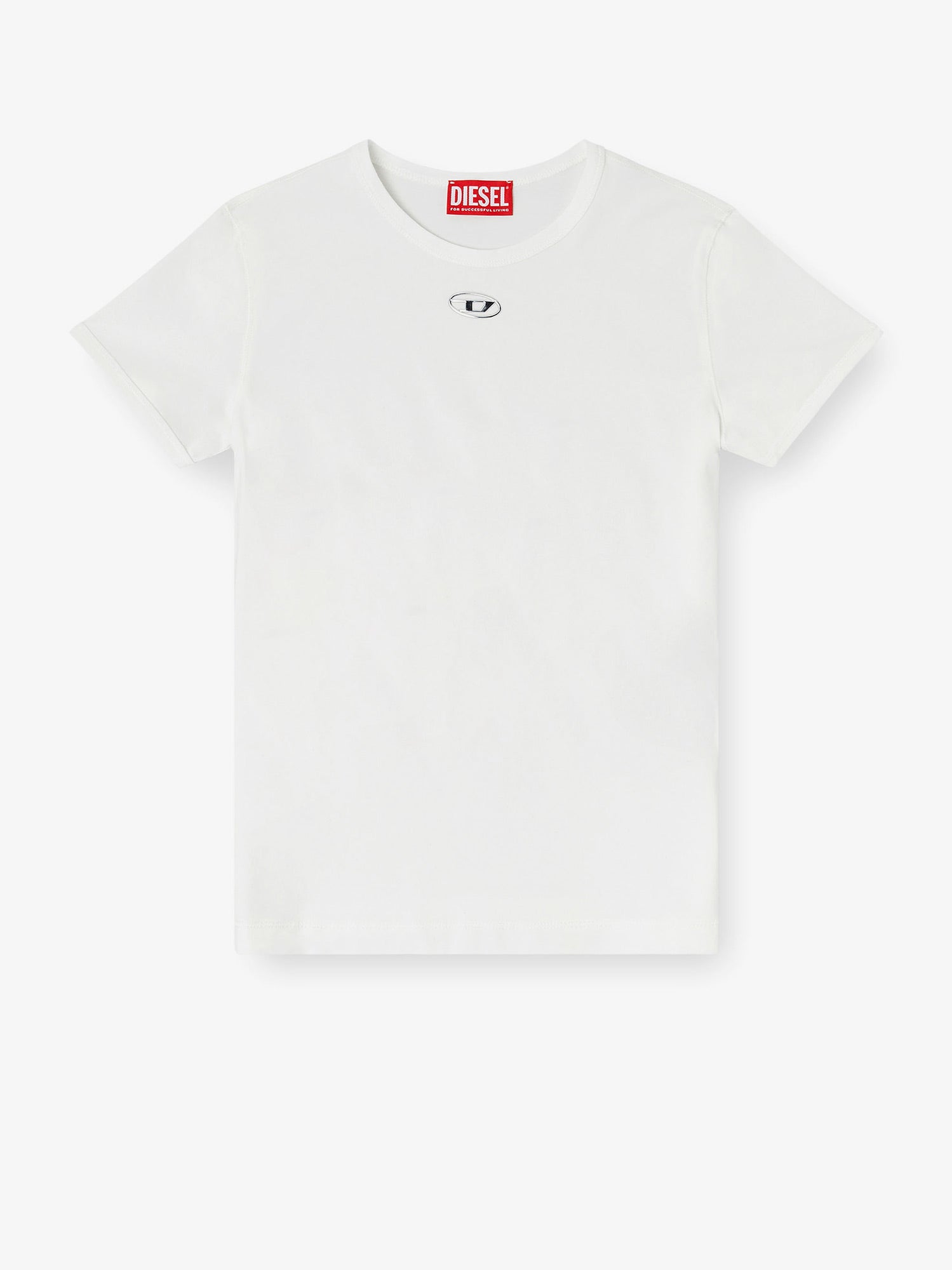 Diesel Women T-Uncutieslong-Od Cotton Blend T-Shirt DIESEL