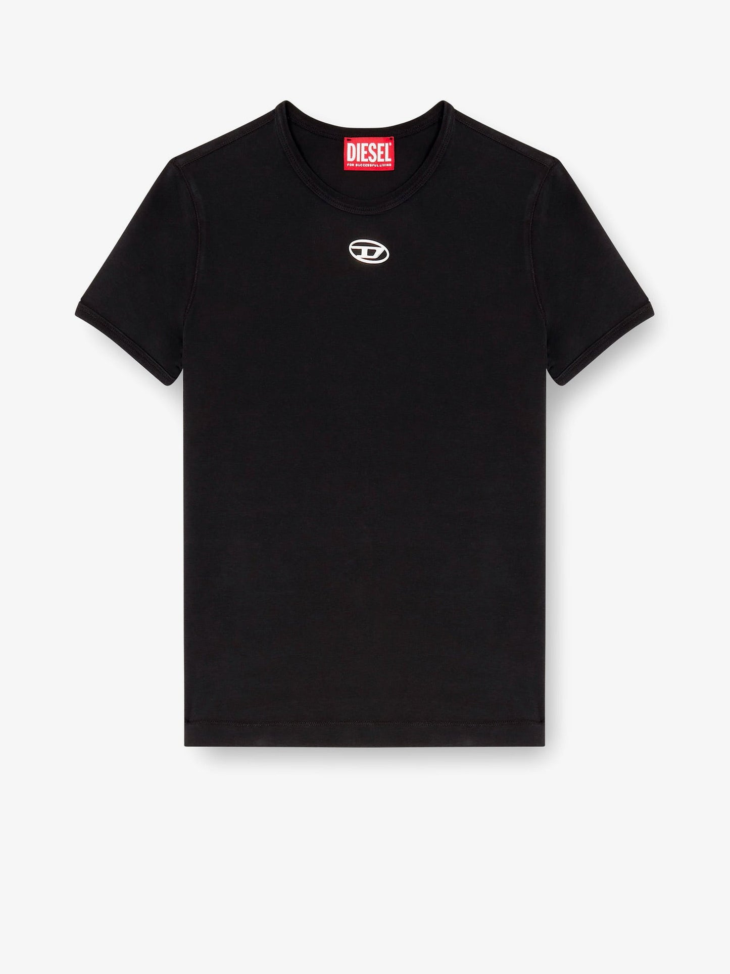 Diesel Women T-Uncutieslong-Od Cotton Blend T-Shirt DIESEL