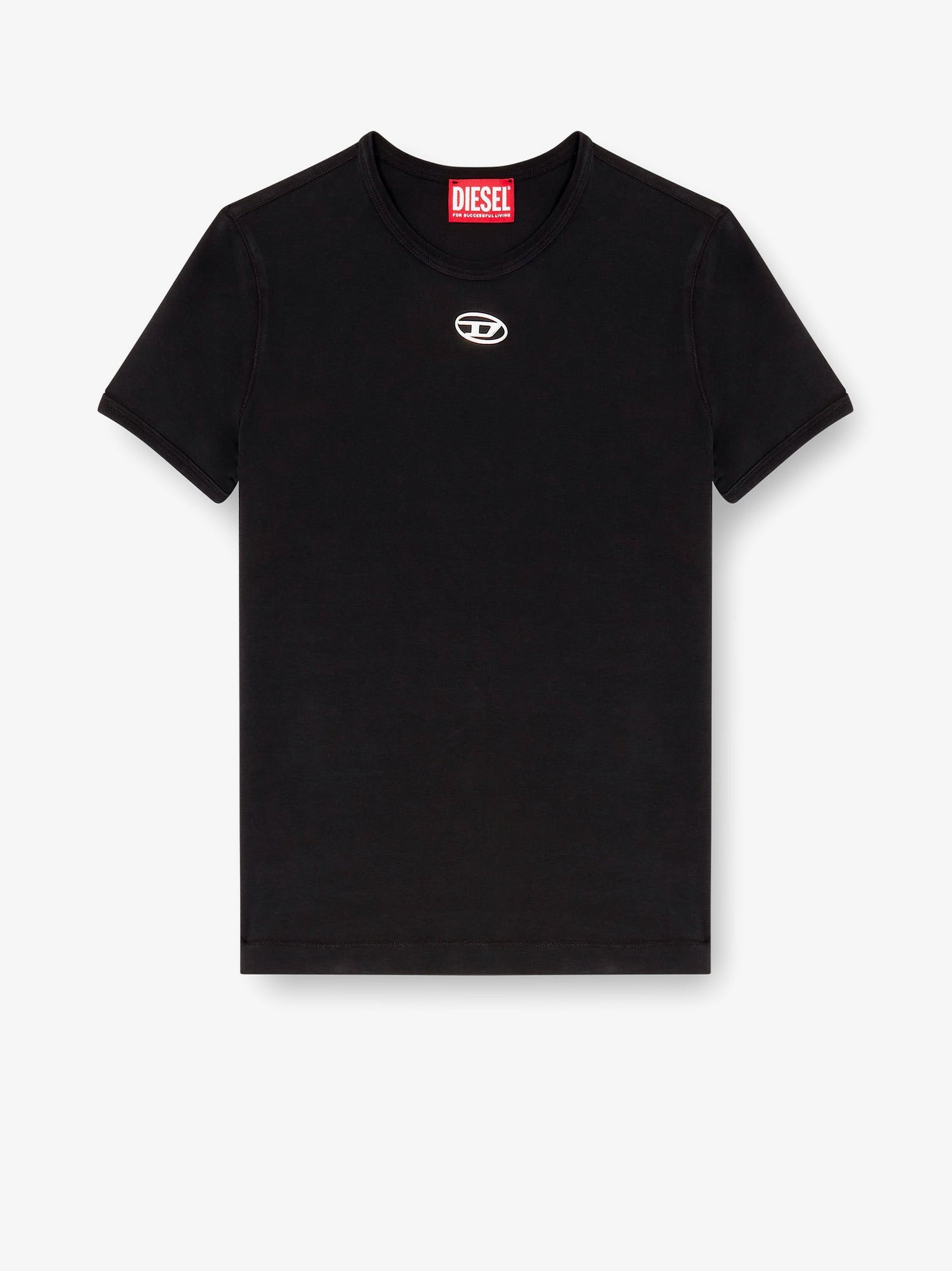 Diesel Women T-Uncutieslong-Od Cotton Blend T-Shirt DIESEL