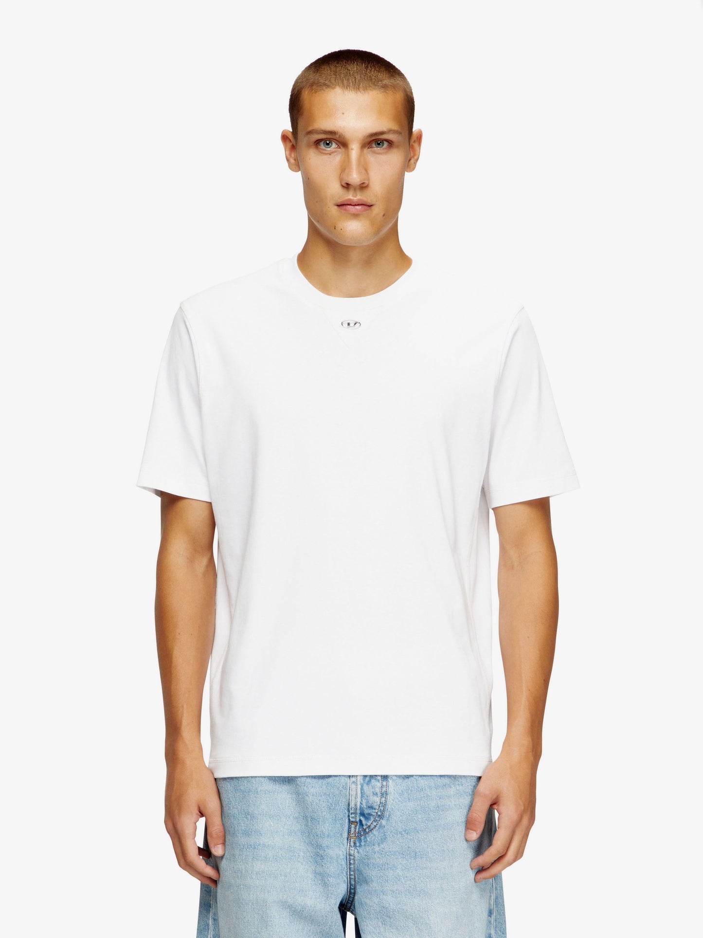Diesel Men T-Madjust-Tr Cotton T-Shirt DIESEL