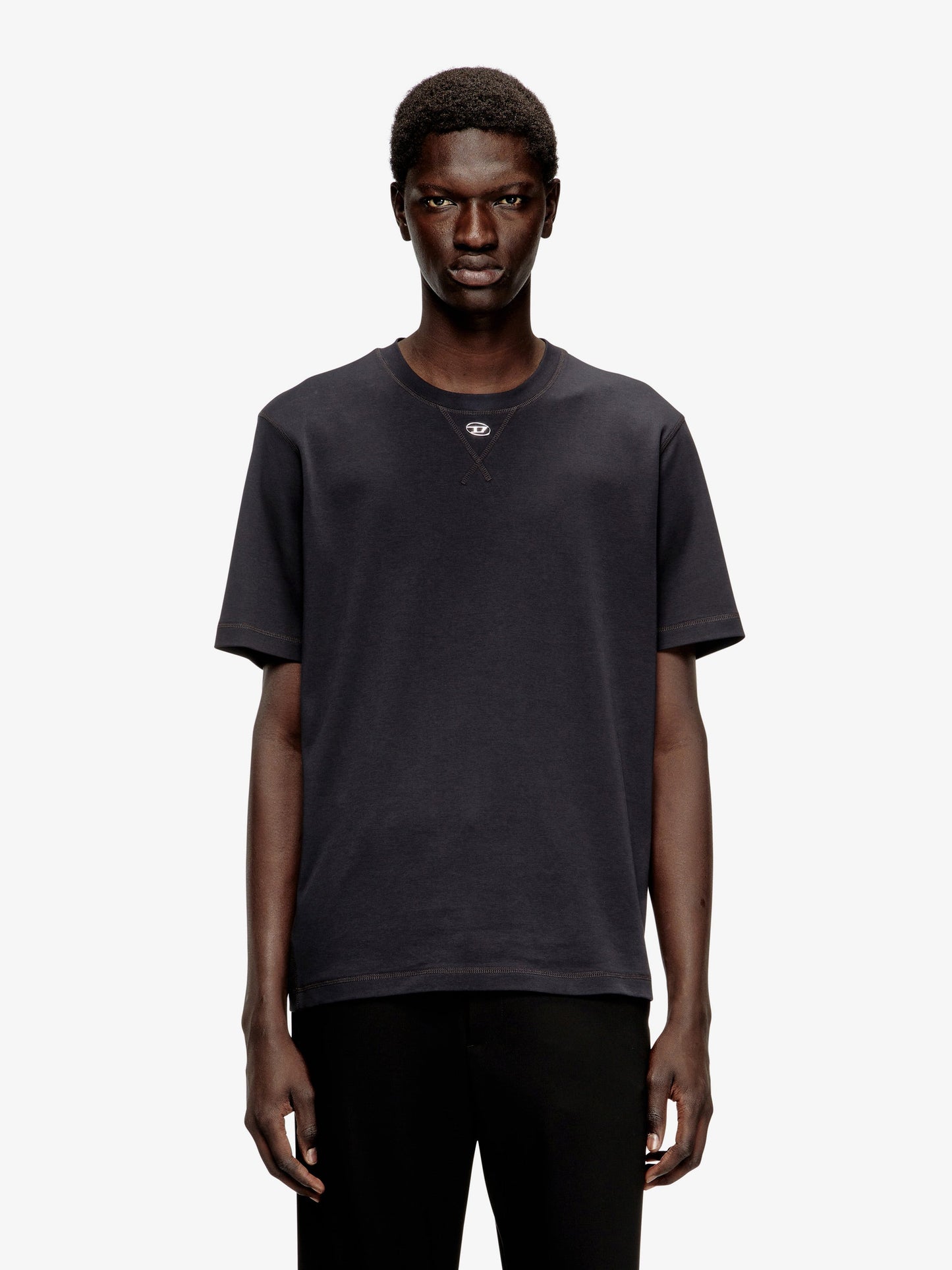 Diesel Men Cotton Blend T-Shirt DIESEL