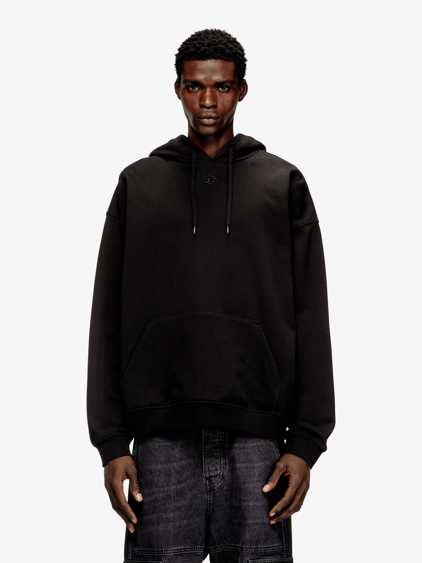 Diesel Men S-Boxt-Hood-Dco Cotton Sweatshirt DIESEL