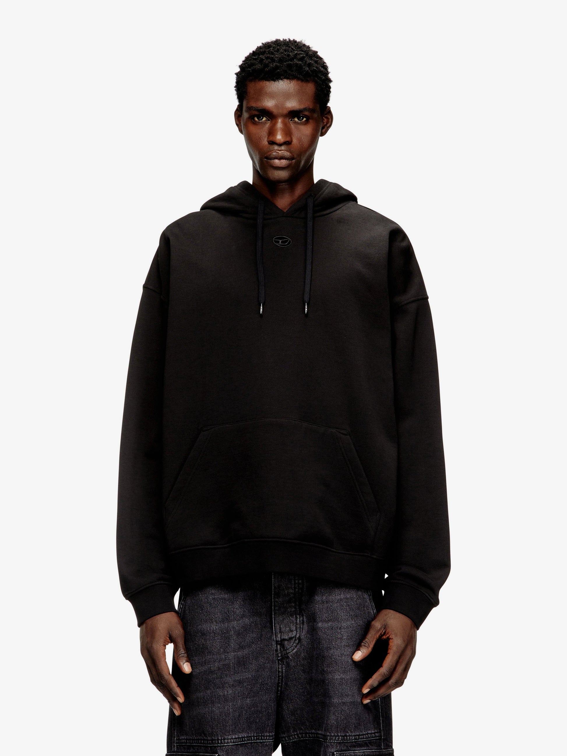 Diesel Men S-Boxt-Hood-Dco Cotton Sweatshirt DIESEL