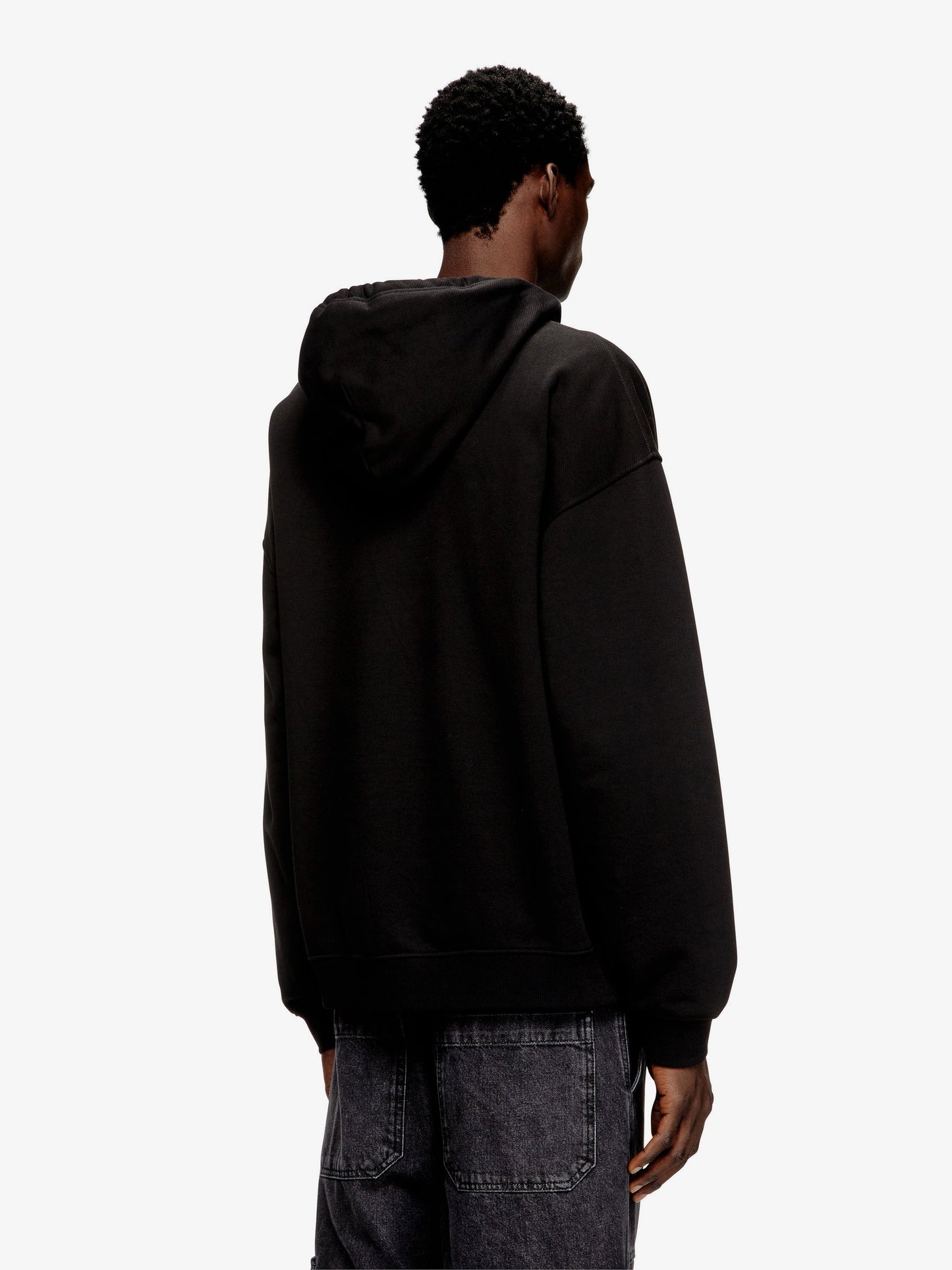 Diesel Men S-Boxt-Hood-Dco Cotton Sweatshirt DIESEL