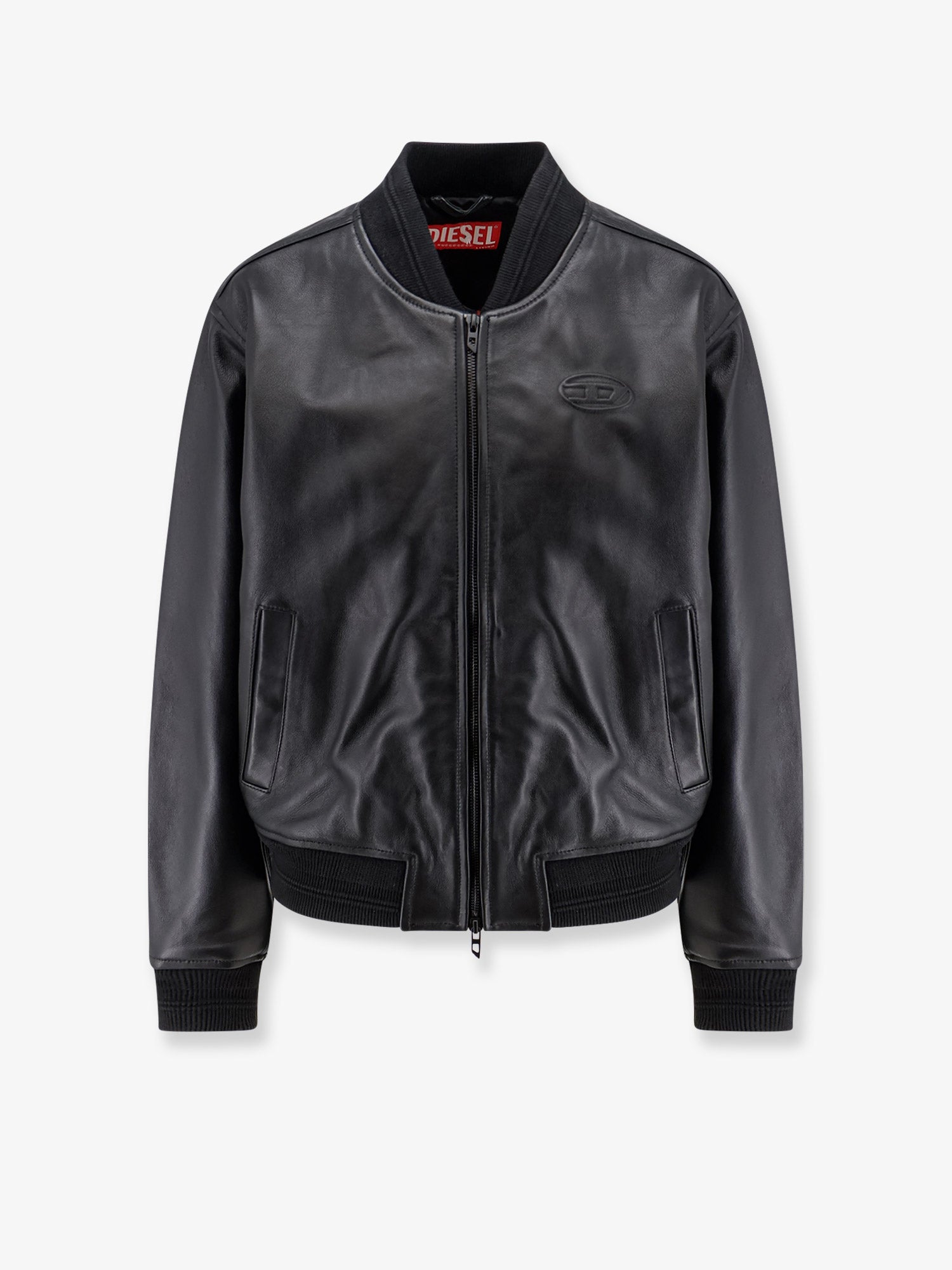 Diesel Women Ilyan Leather Jacket DIESEL