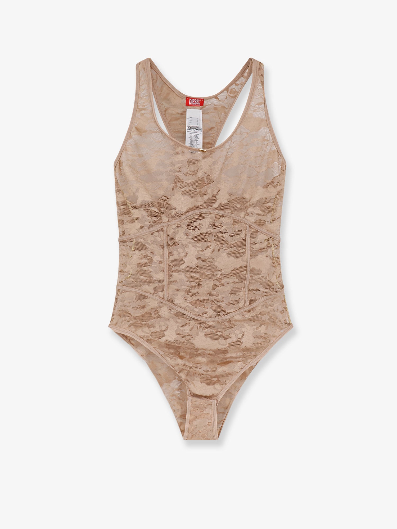 Diesel Women Ezzy Lace Bodysuit DIESEL