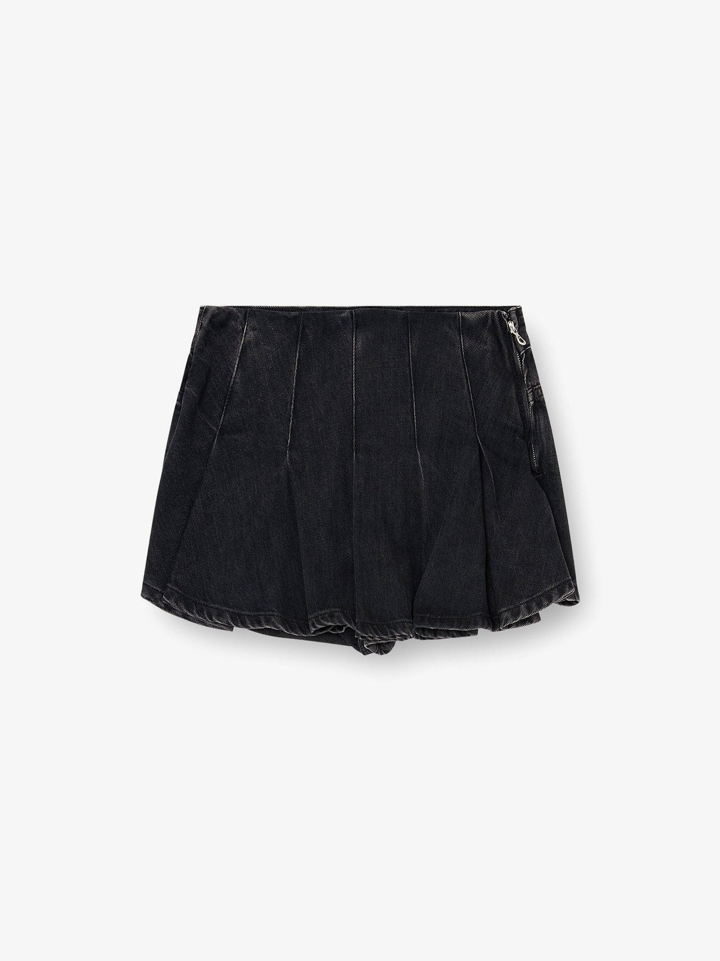 Diesel Women De-Rox Pleated Denim Shorts DIESEL