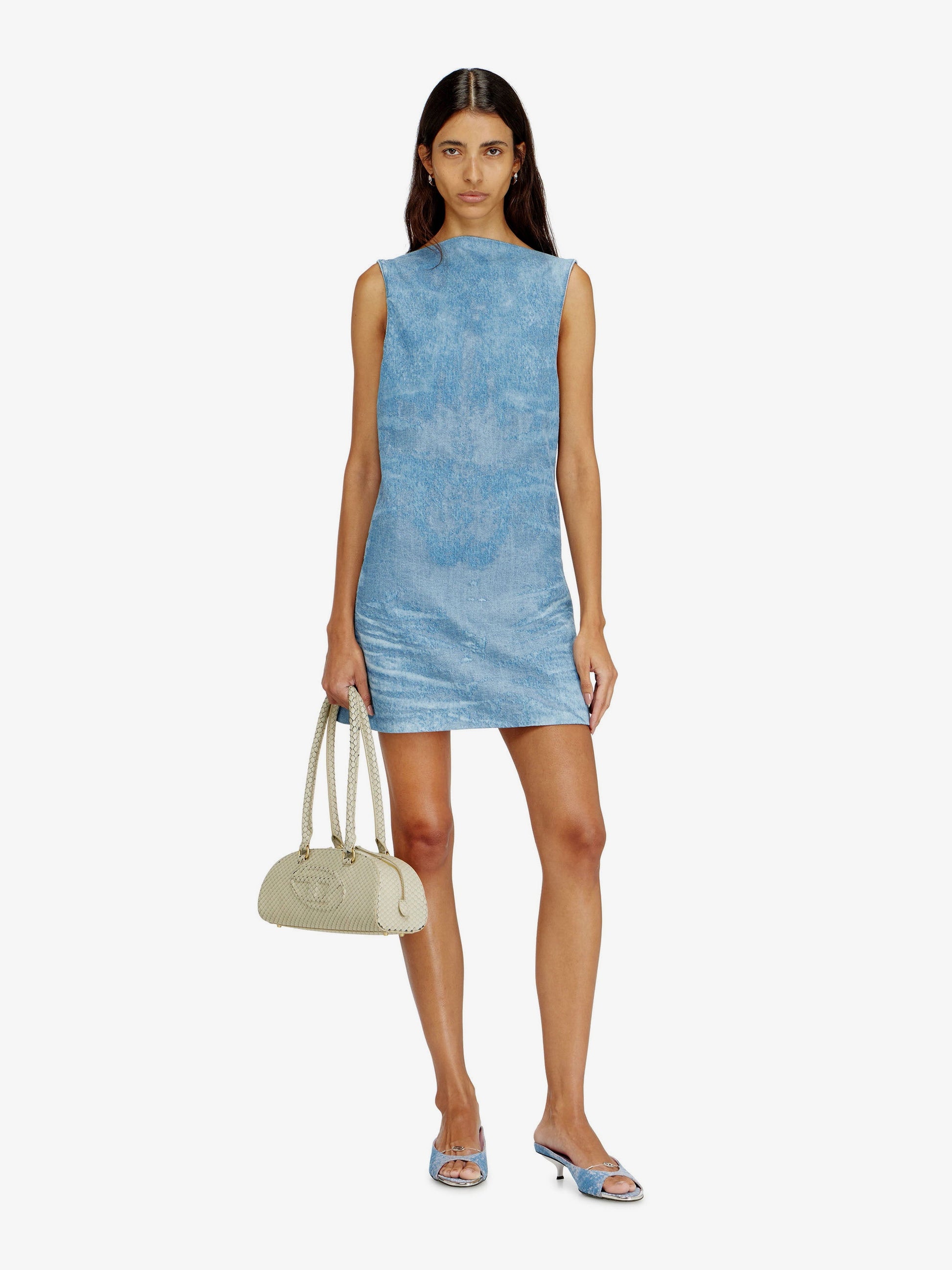 Diesel Women De-Selune-Fsi Denim Dress DIESEL