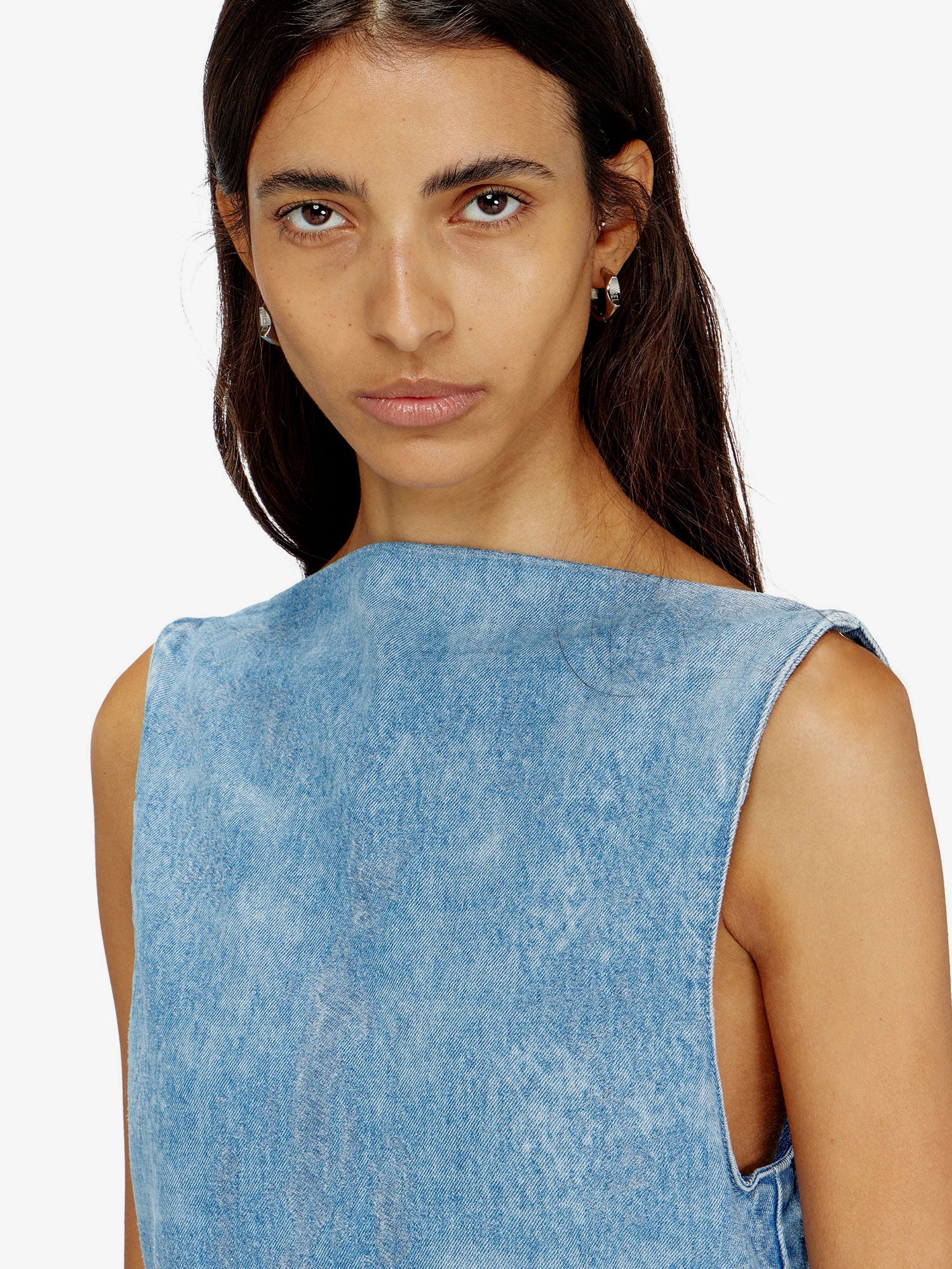 Diesel Women De-Selune-Fsi Denim Dress DIESEL