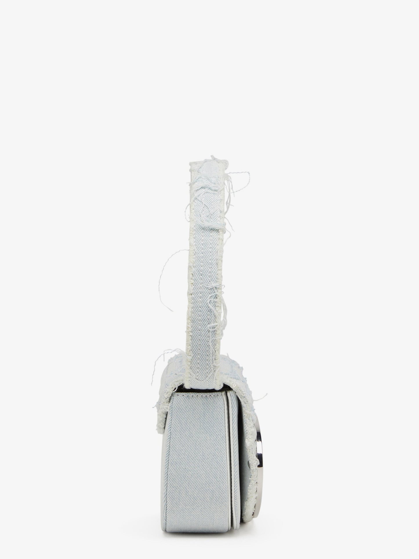 Diesel Women 1Dr Denim Shoulder Bag With Rhinestone D Logo DIESEL