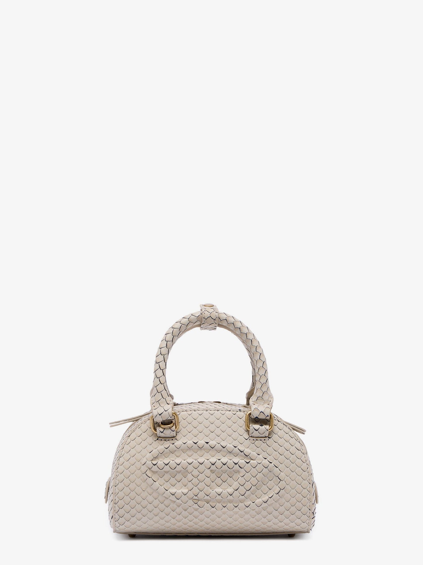 Diesel Women 1Dr Dome Python Leather Crossbody Bag DIESEL