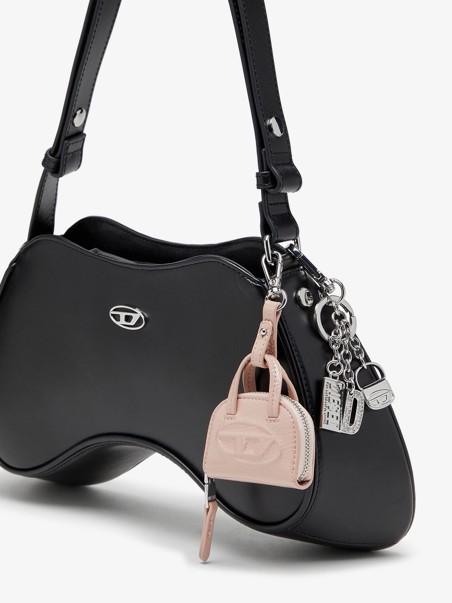 Diesel Women 1Dr Dome Charms Pvc Keychain DIESEL