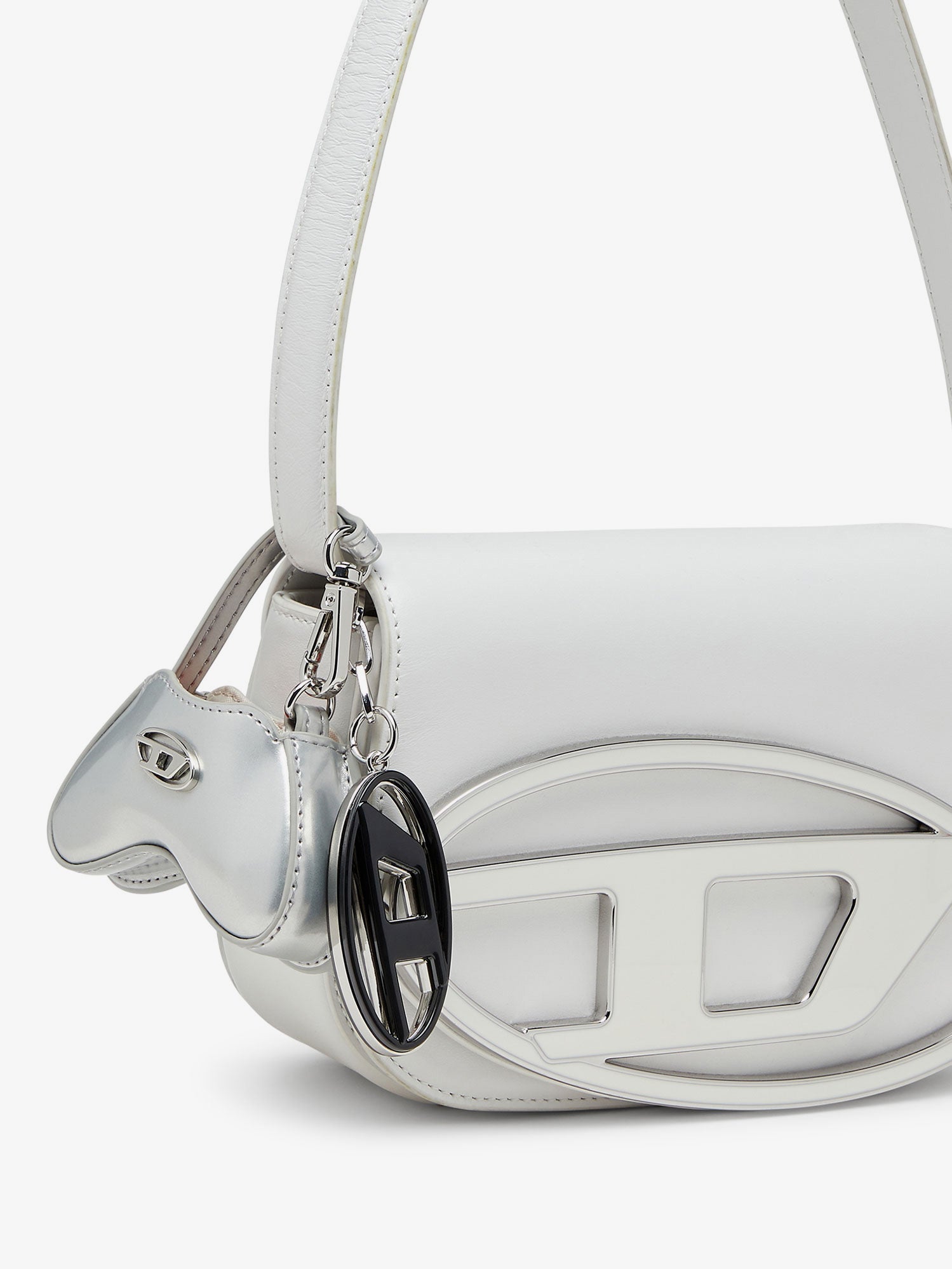 Diesel Women Play Charm Shiny Keychain DIESEL