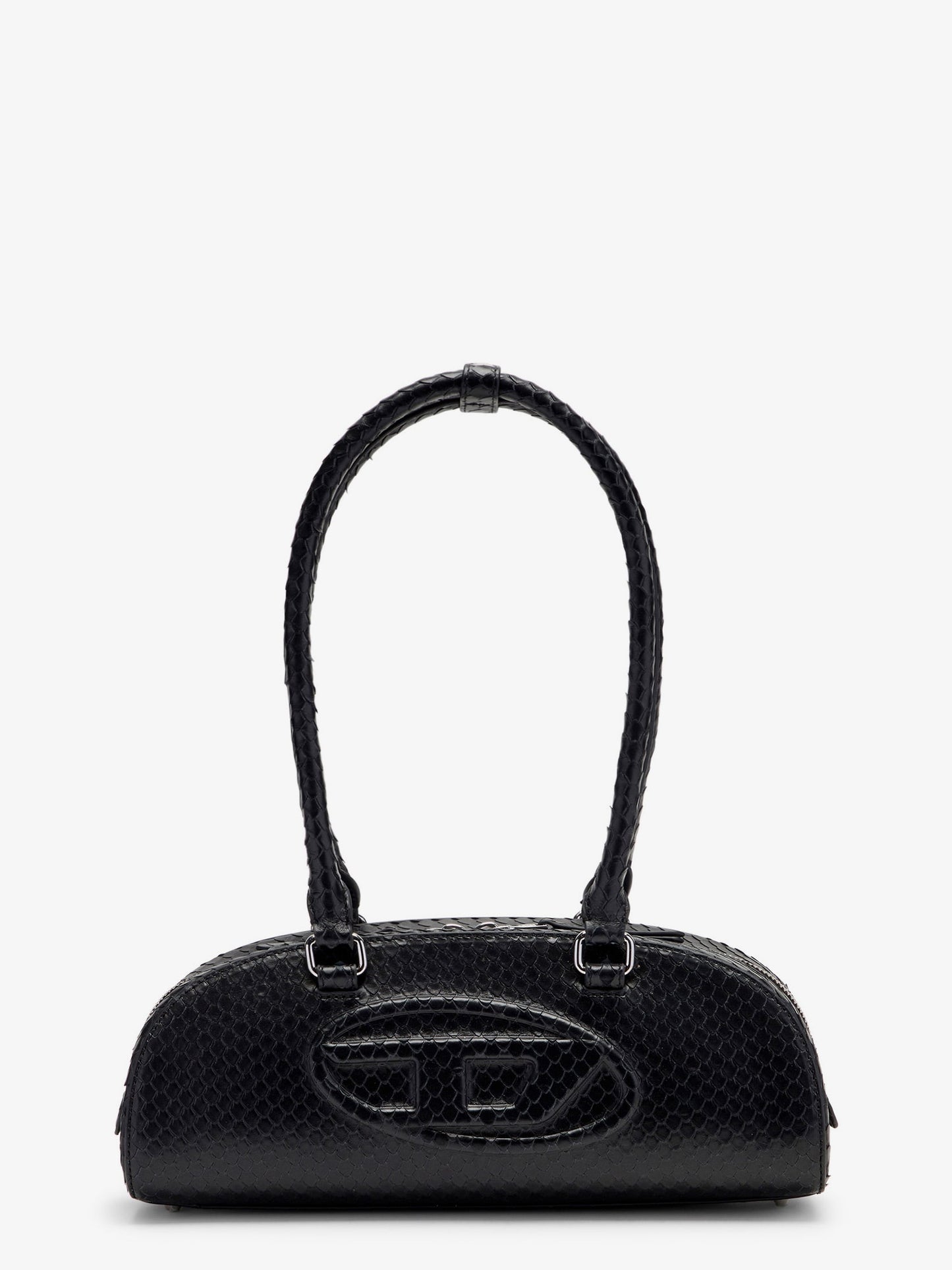 Diesel Women 1Dr Python Effect Leather Shoulder Bag DIESEL