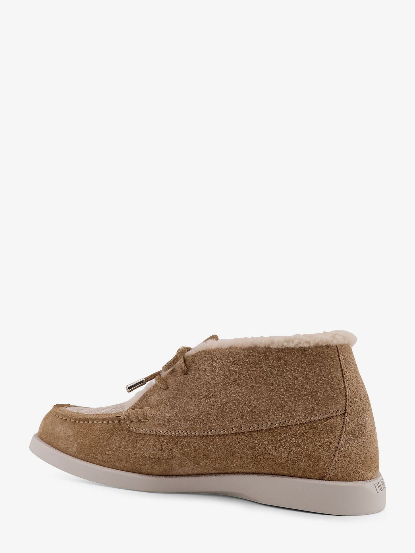 Dior Men Dior Granville Suede Lace-Up With Dior Oblique Logo CHRISTIAN DIOR