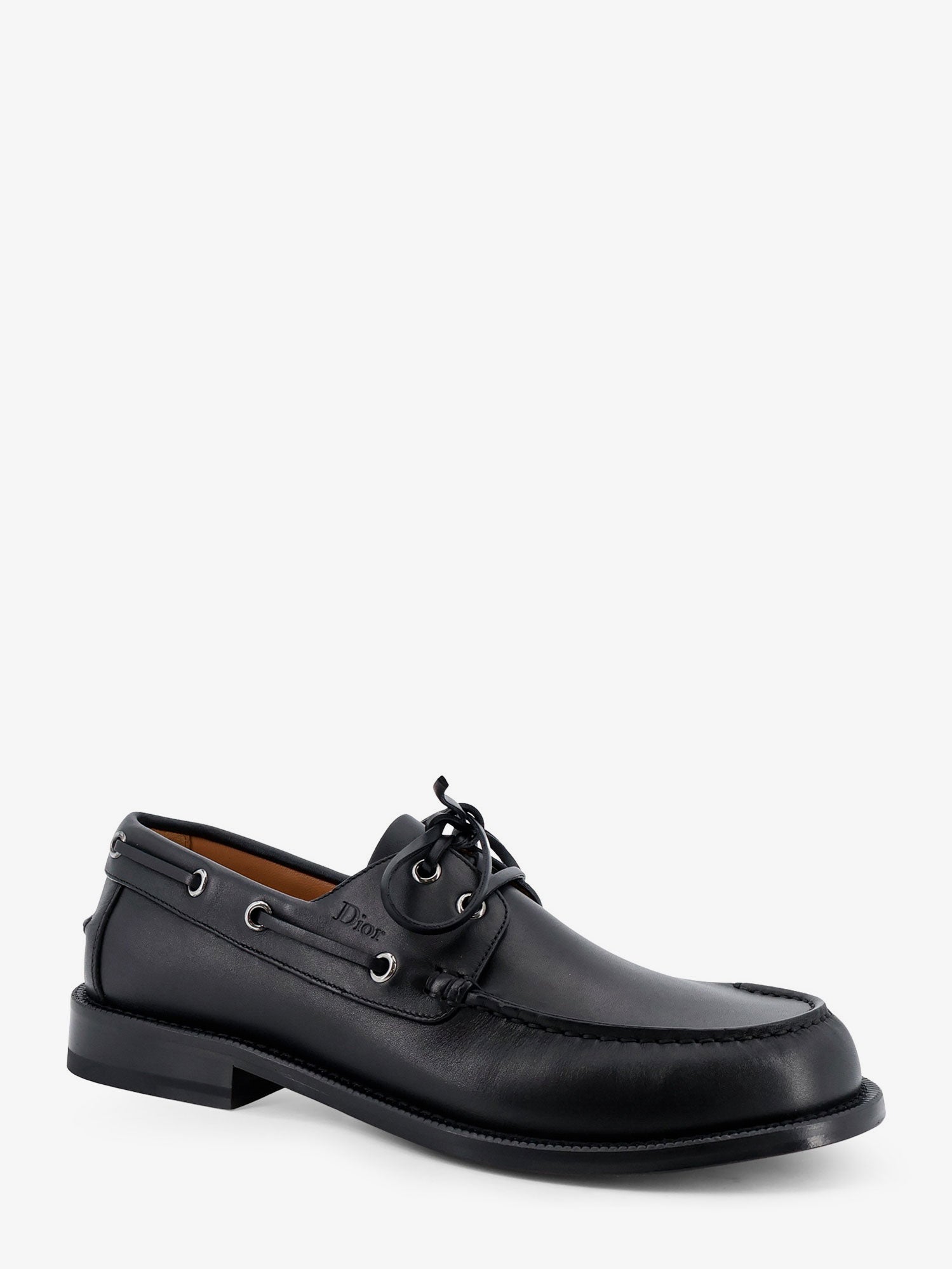Dior Men Archie Leather Loafers CHRISTIAN DIOR