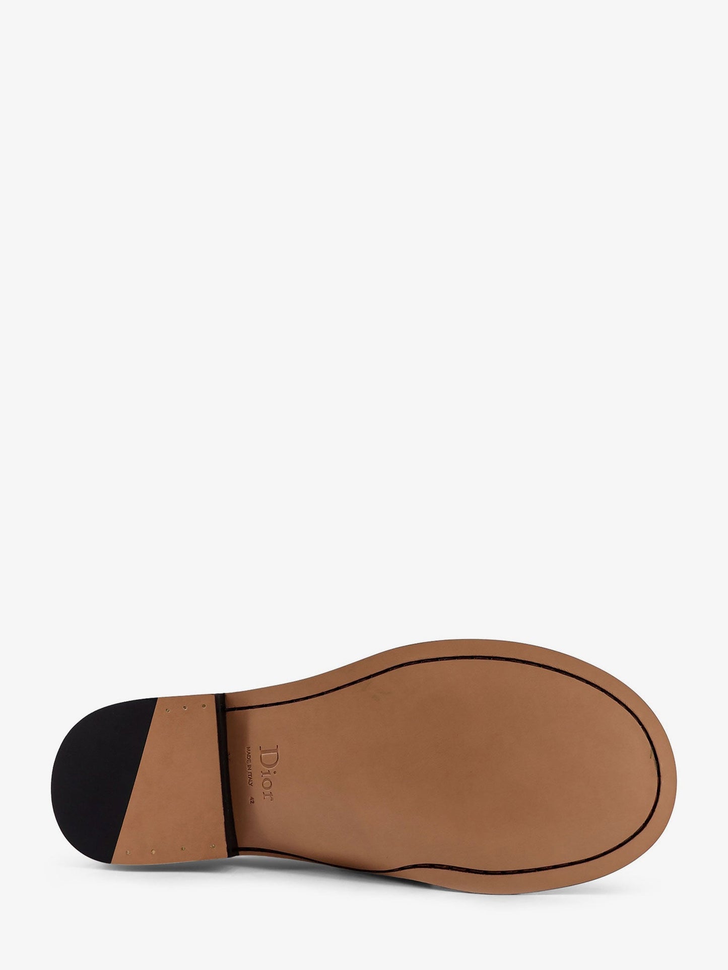Dior Men Archie Leather Loafers CHRISTIAN DIOR