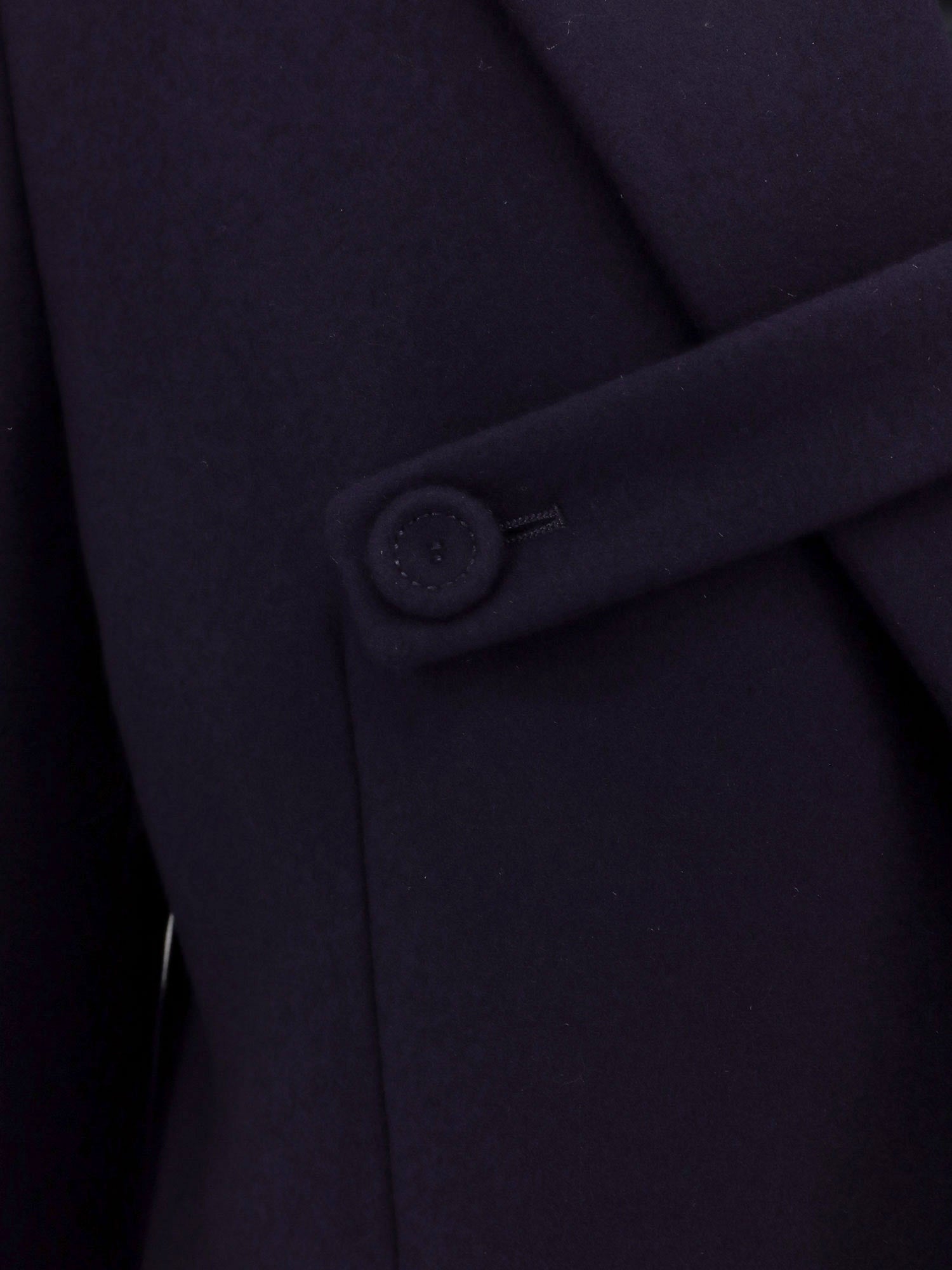 Dior Men Single-Breasted Virgin Wool Coat CHRISTIAN DIOR