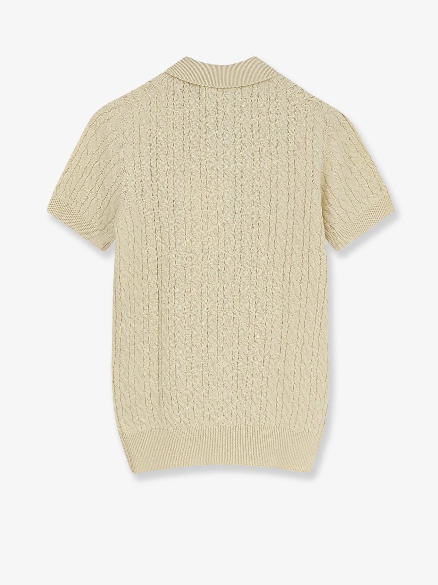 Dior Women Wool And Cotton Blend Sweater With Embroidered Logo On The Front CHRISTIAN DIOR