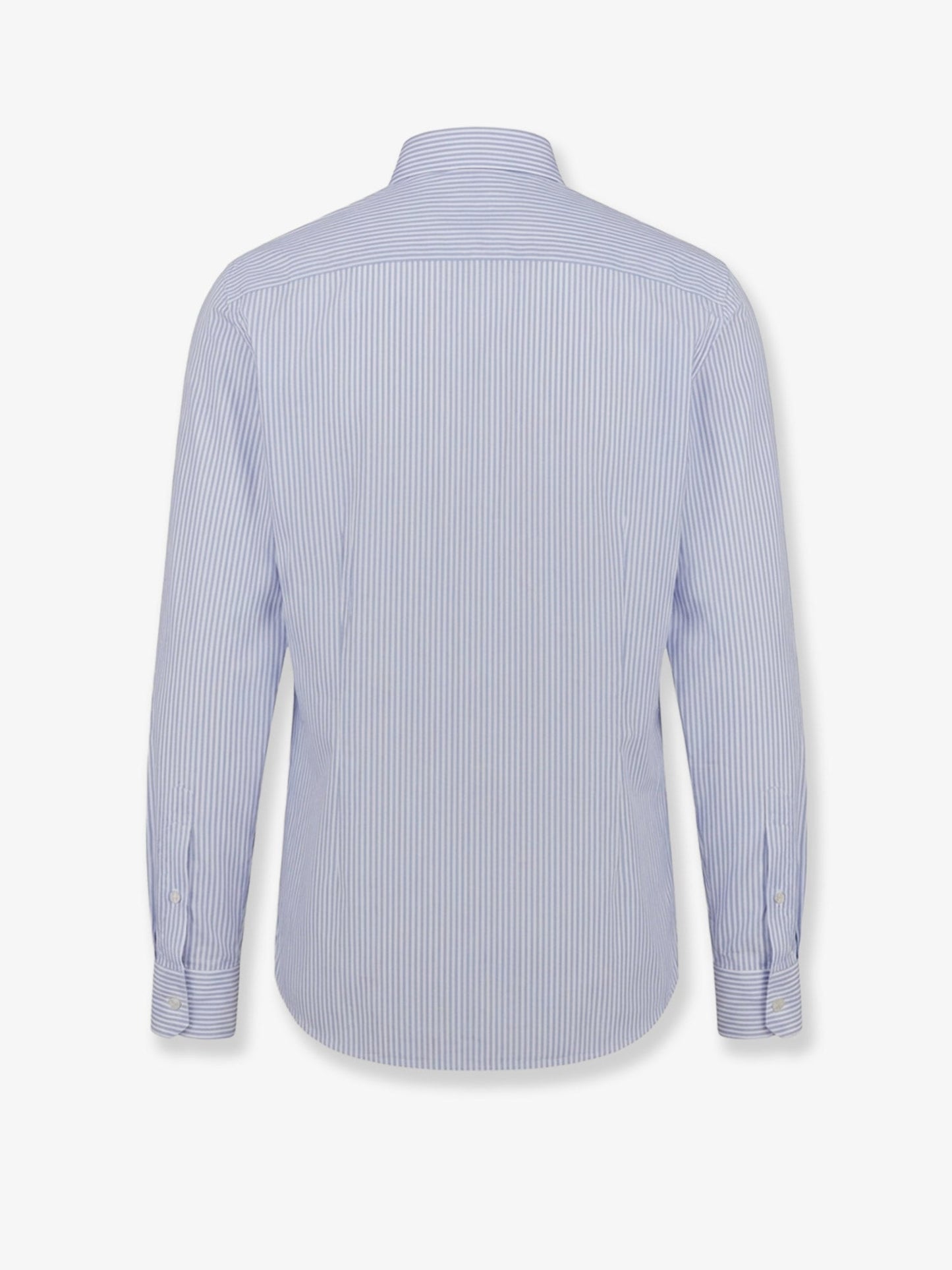 Dior Men Cotton Shirt With Striped Motif CHRISTIAN DIOR