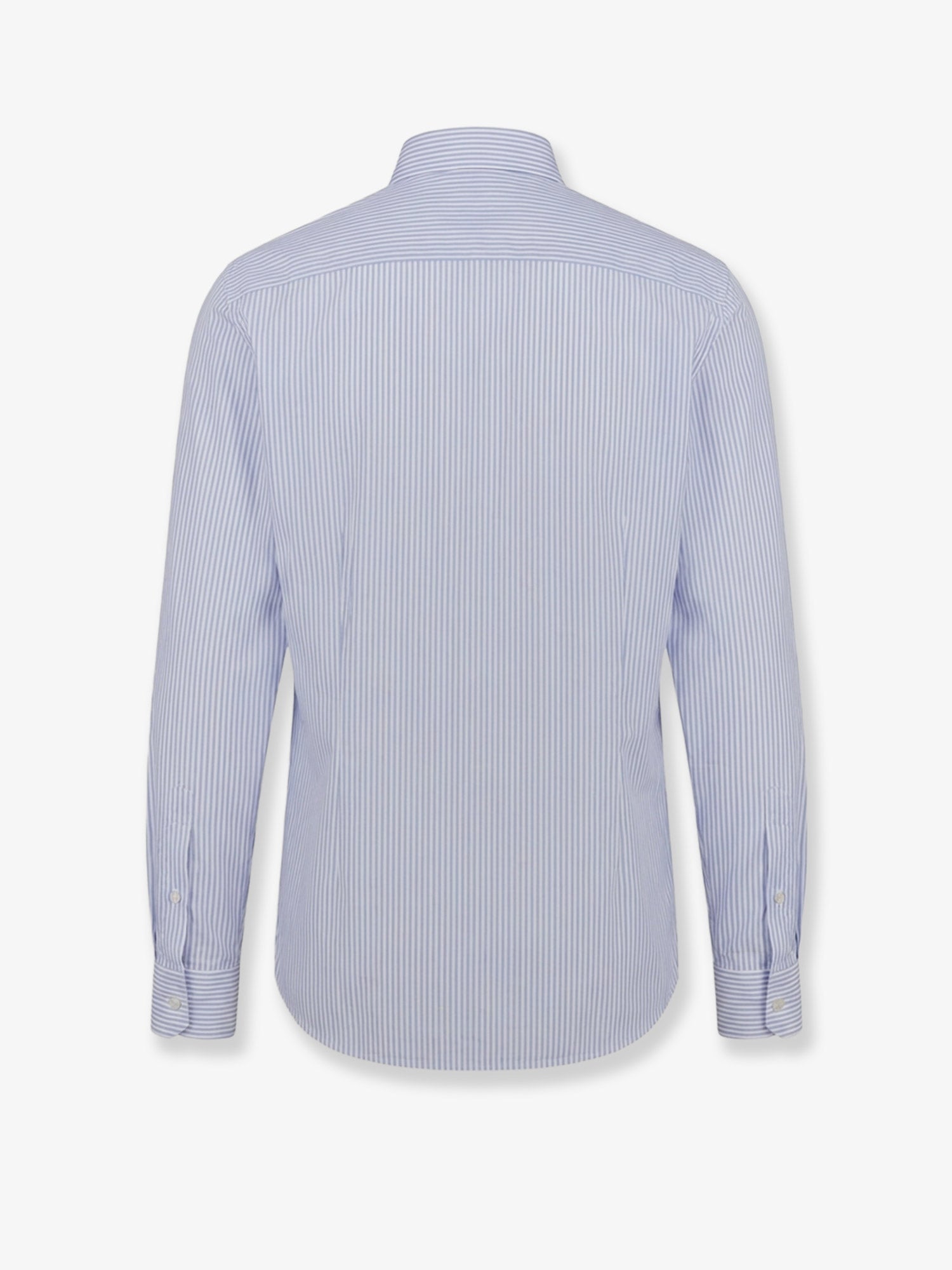 Dior Men Cotton Shirt With Striped Motif CHRISTIAN DIOR