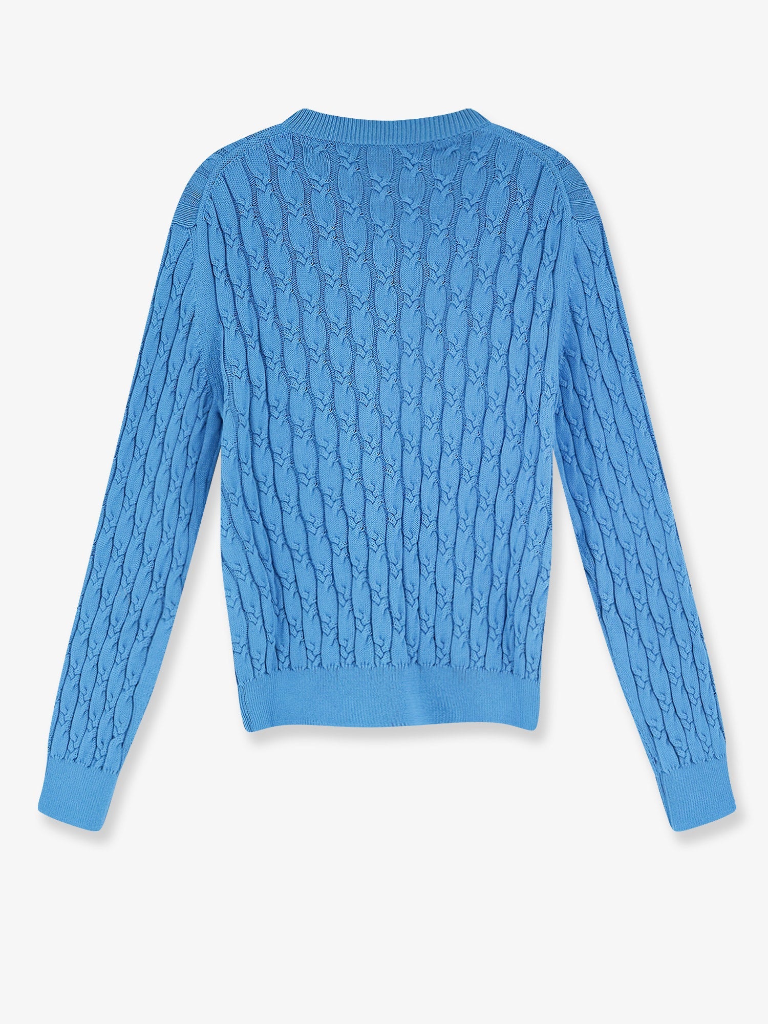 Dior Men Cotton Sweater With Braided Processing CHRISTIAN DIOR
