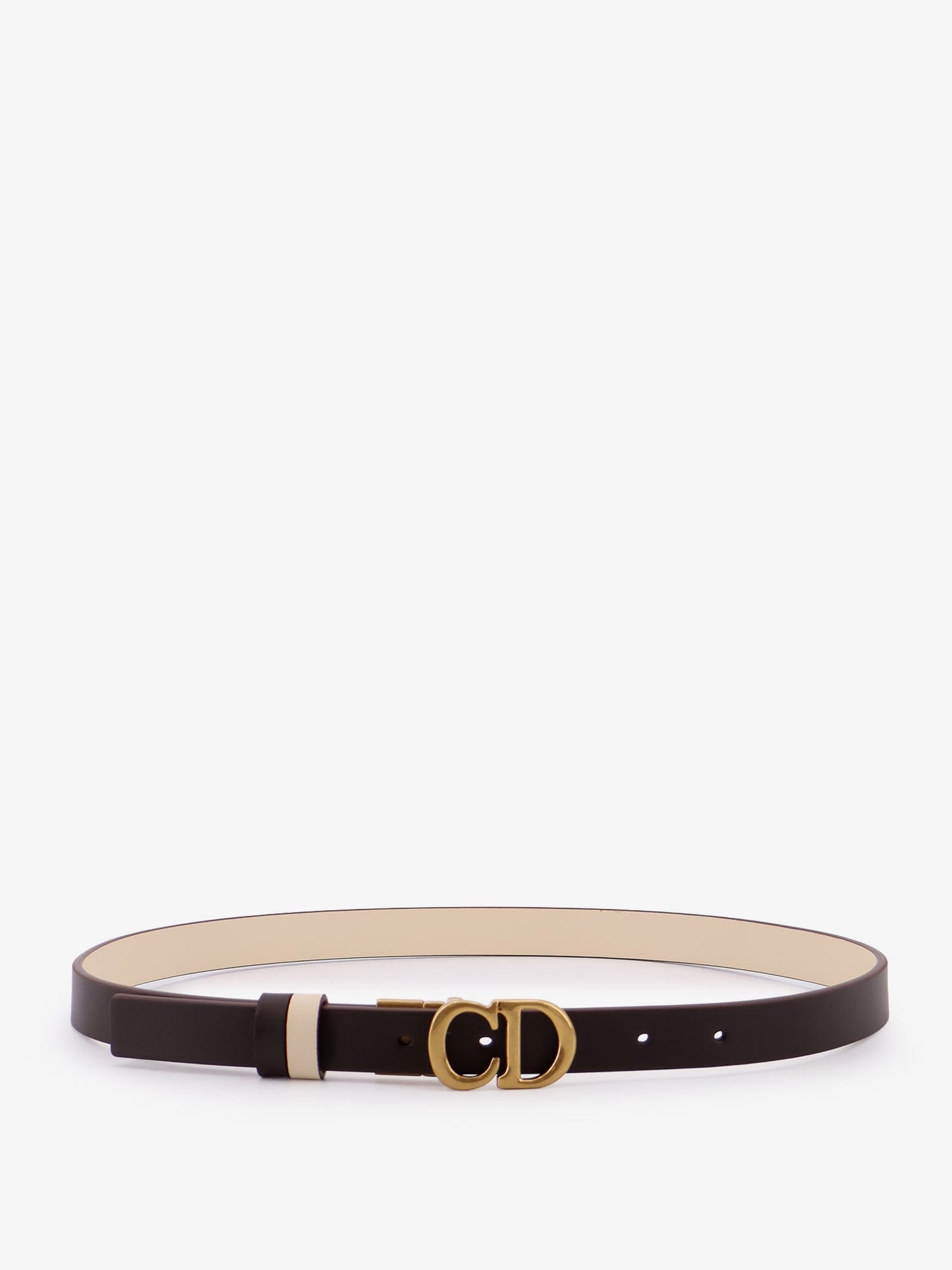 Dior Women Leather Saddle Belt CHRISTIAN DIOR