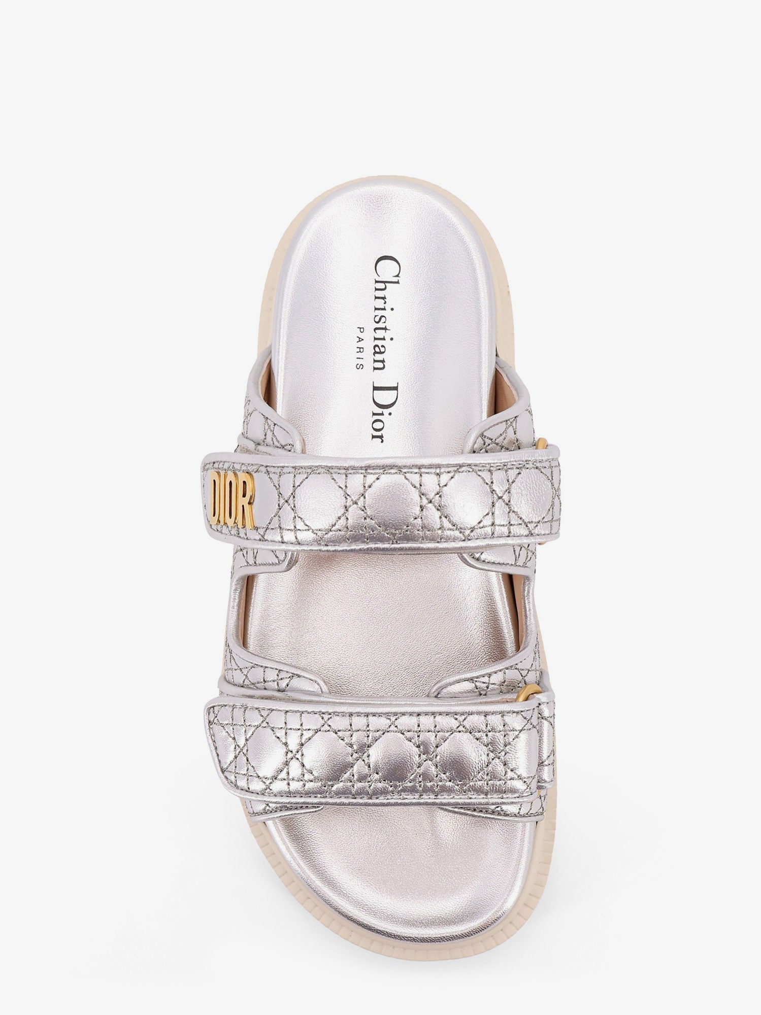 Dior Women Dioract Leather Sandals CHRISTIAN DIOR