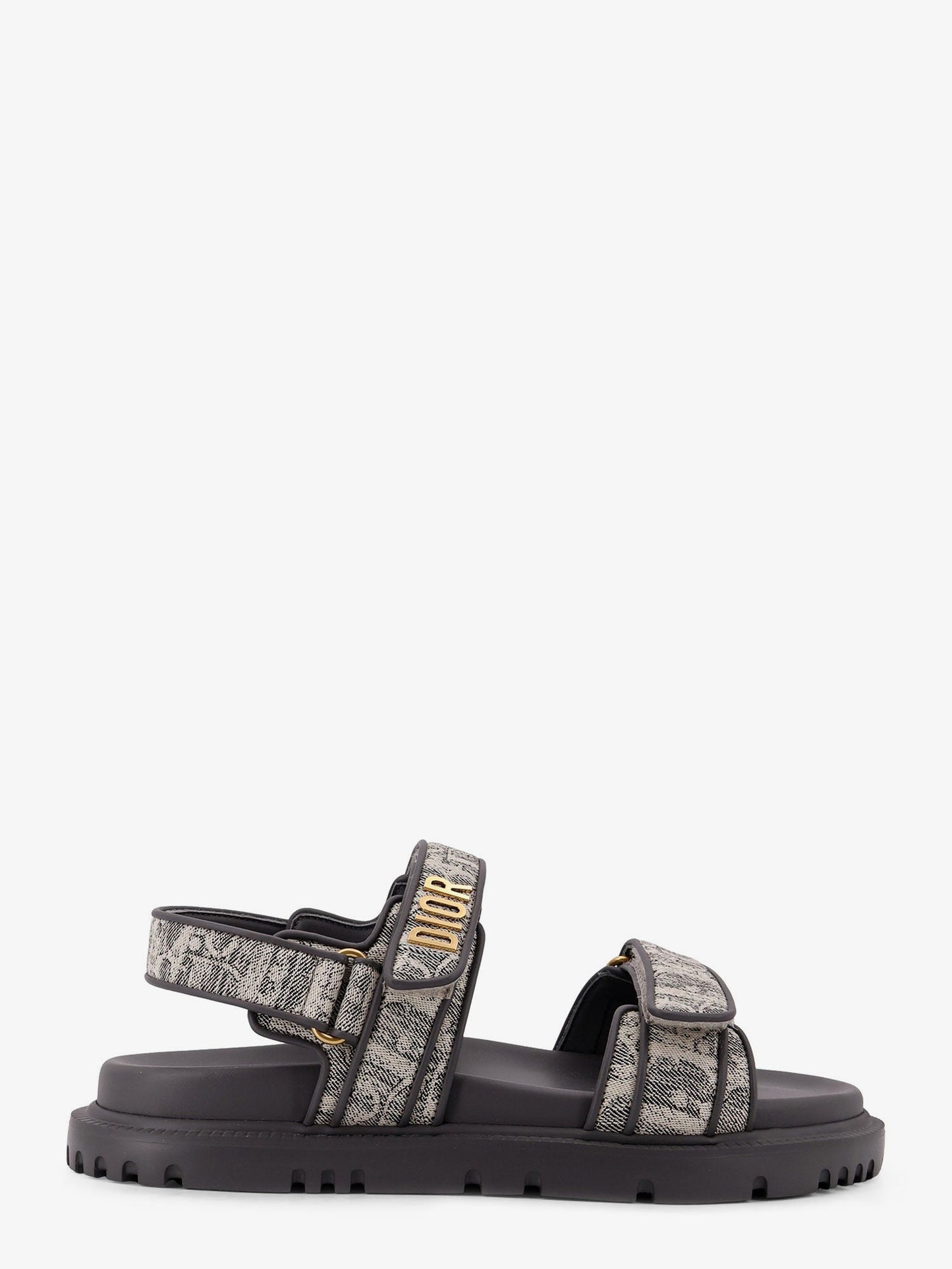 Dior Women Canvas Dioract Flat Sandals CHRISTIAN DIOR
