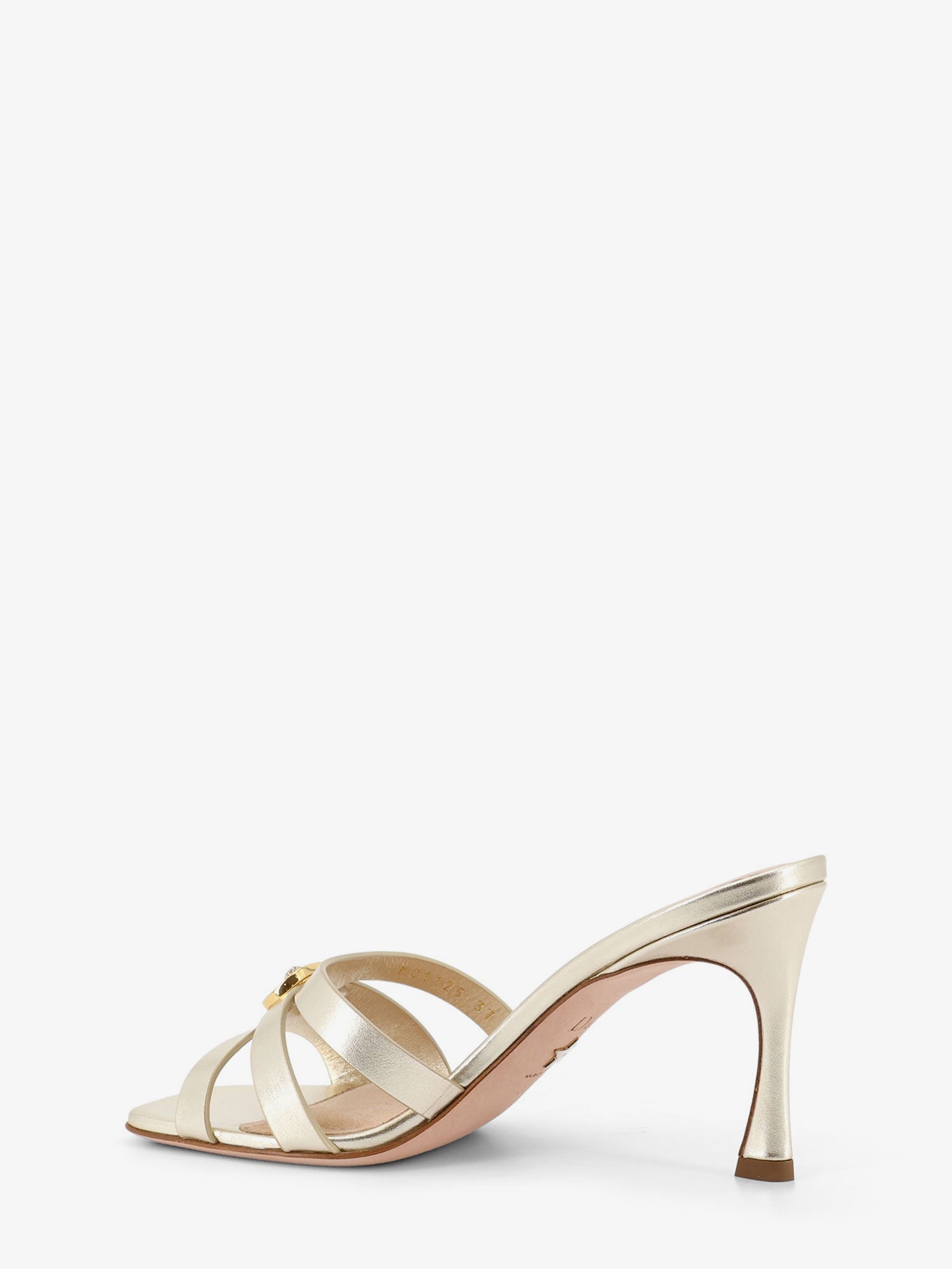 Dior Women Laminated 30M Leather Sandals CHRISTIAN DIOR