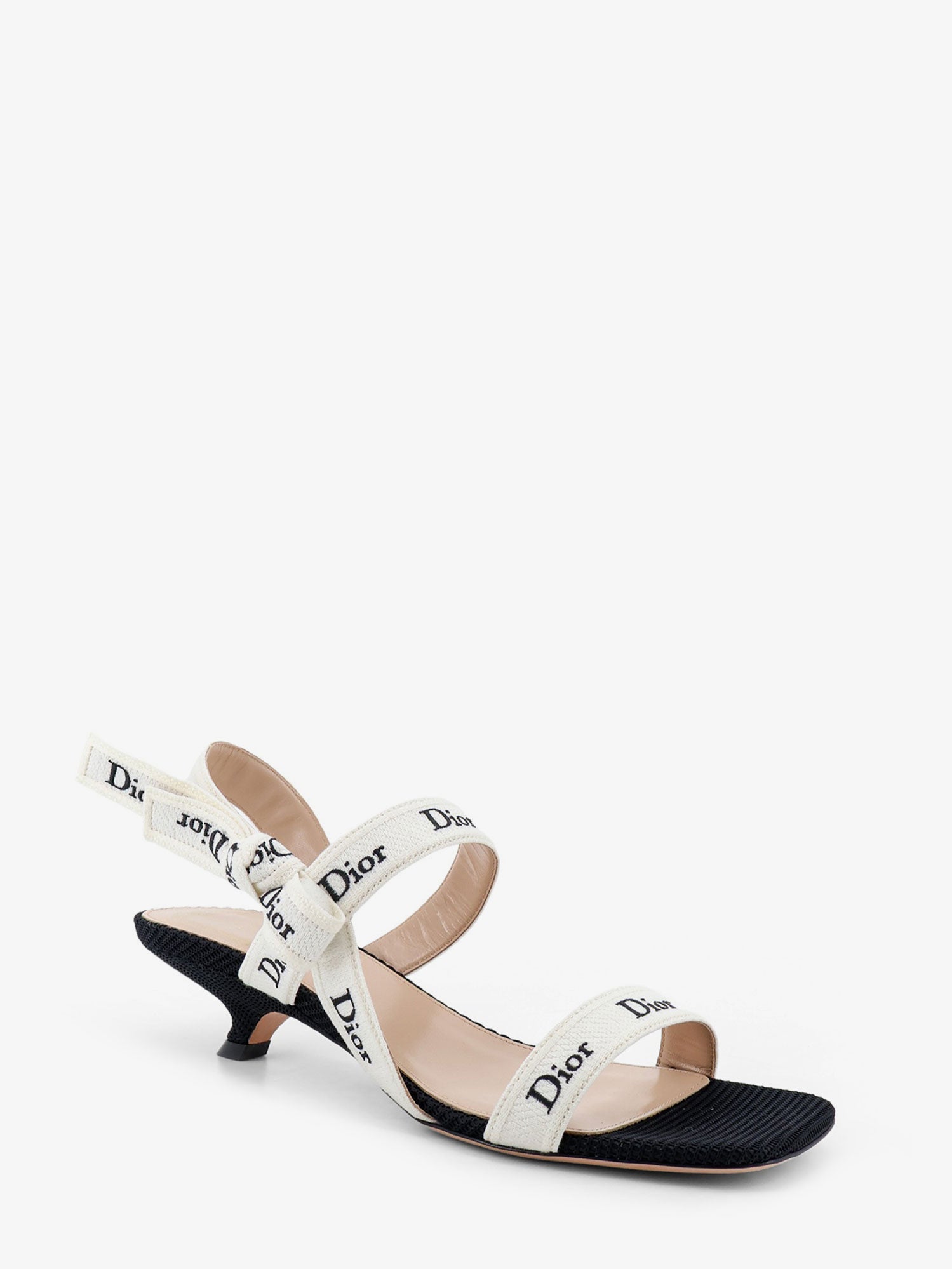 Dior Women Embroidered Canvas J'adior Sandals CHRISTIAN DIOR