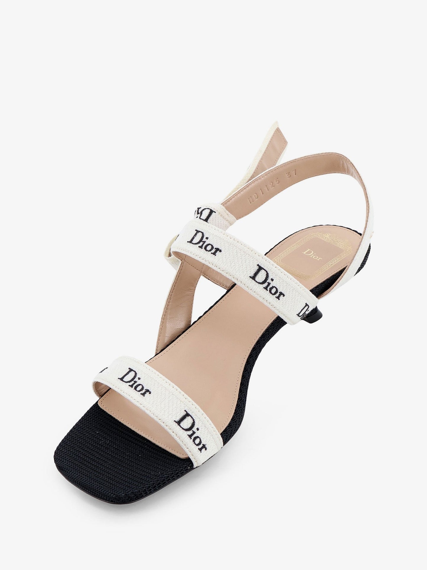 Dior Women Embroidered Canvas J'adior Sandals CHRISTIAN DIOR